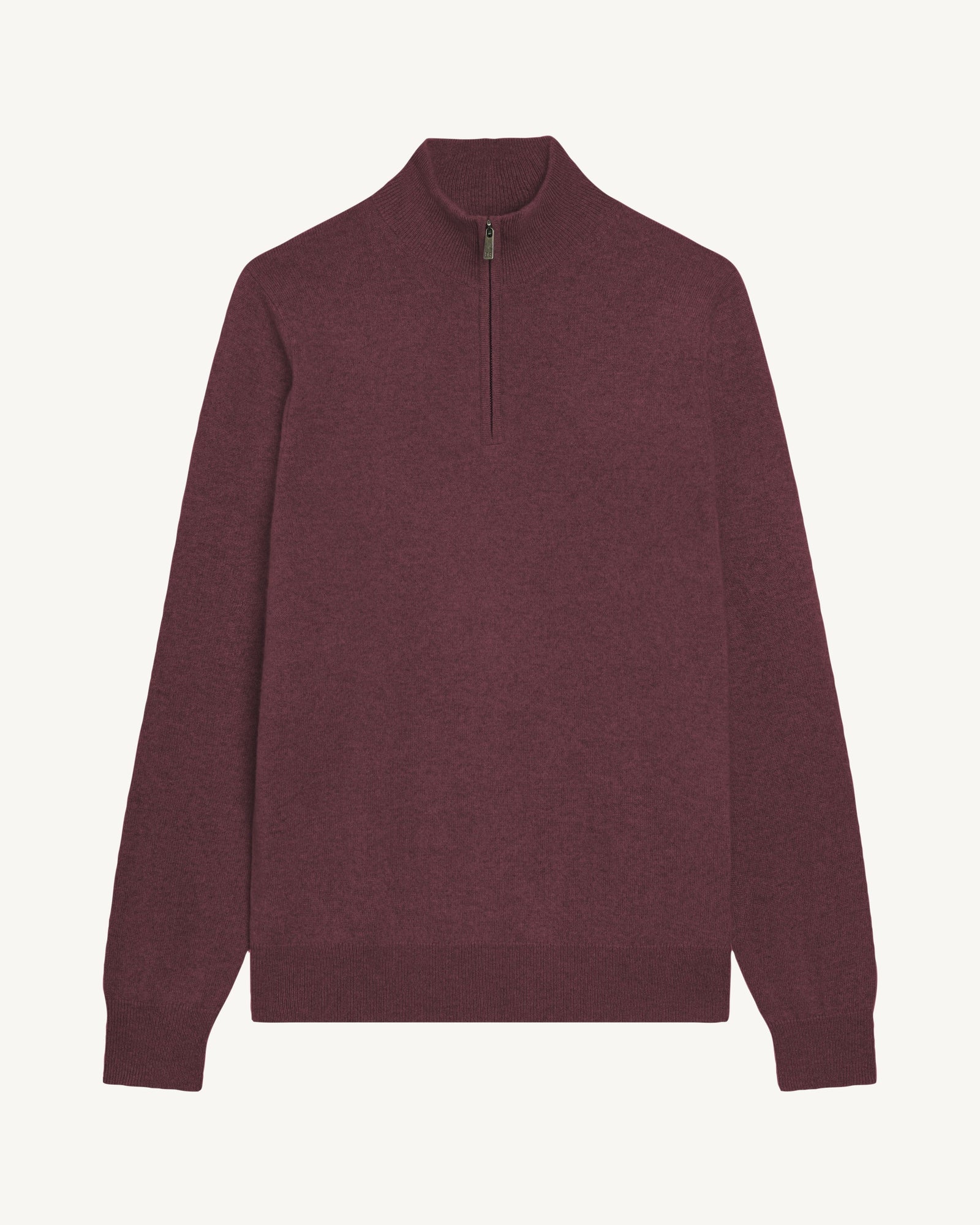 Pull camionneur-GRENAT-100% cachemire