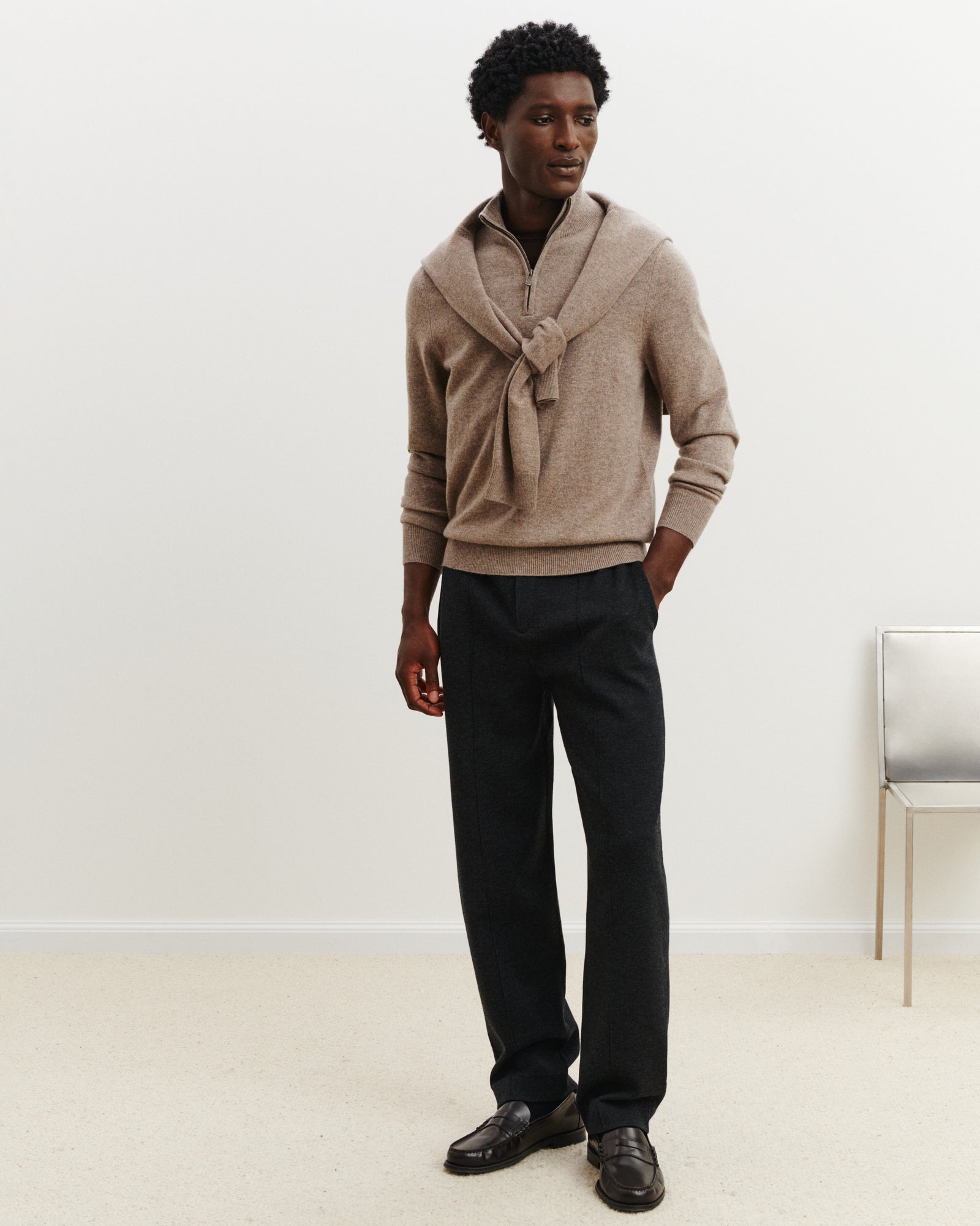 Pull camionneur-MILLET-100% cachemire
