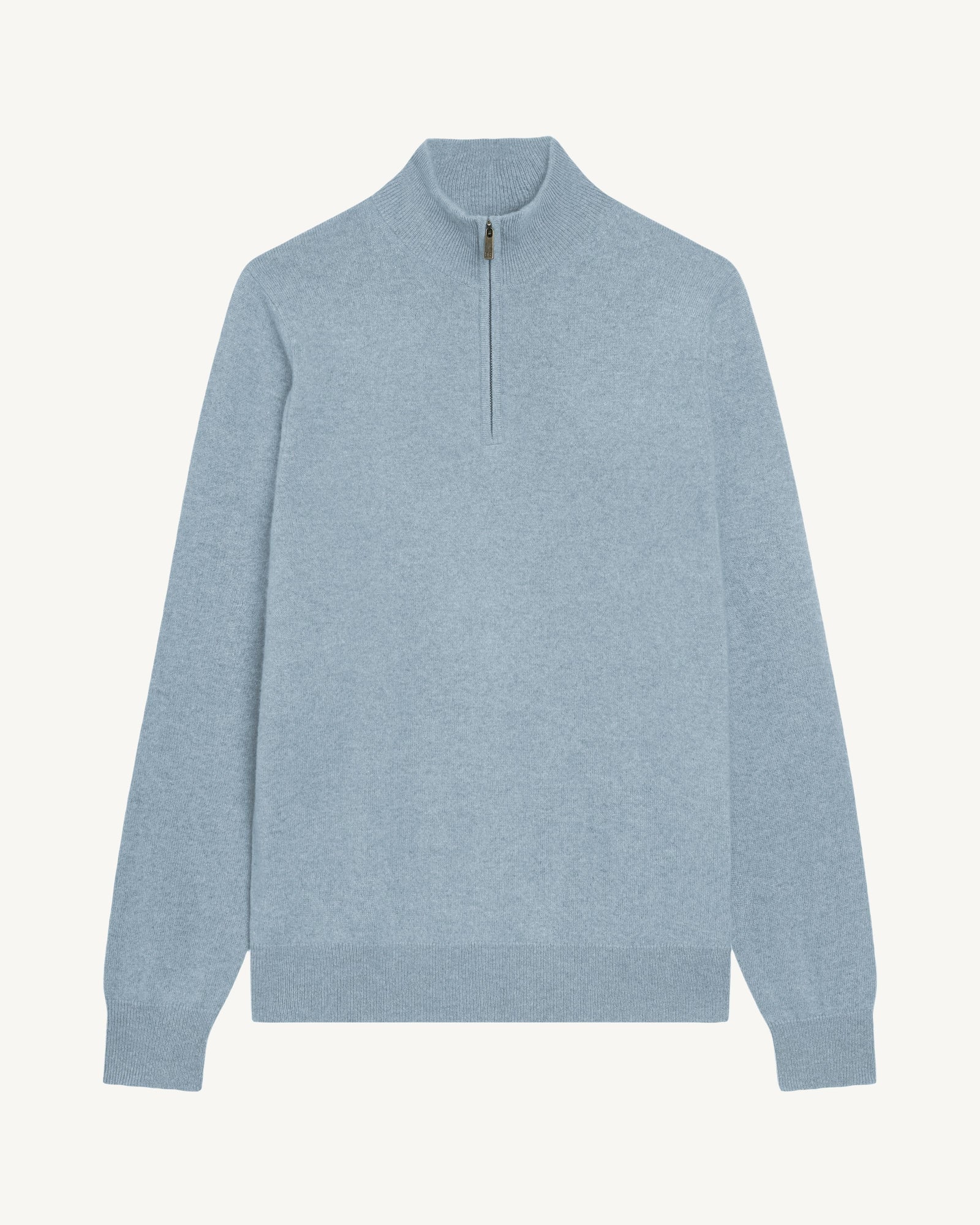 Pull camionneur-BLEU GLACIER-100% cachemire