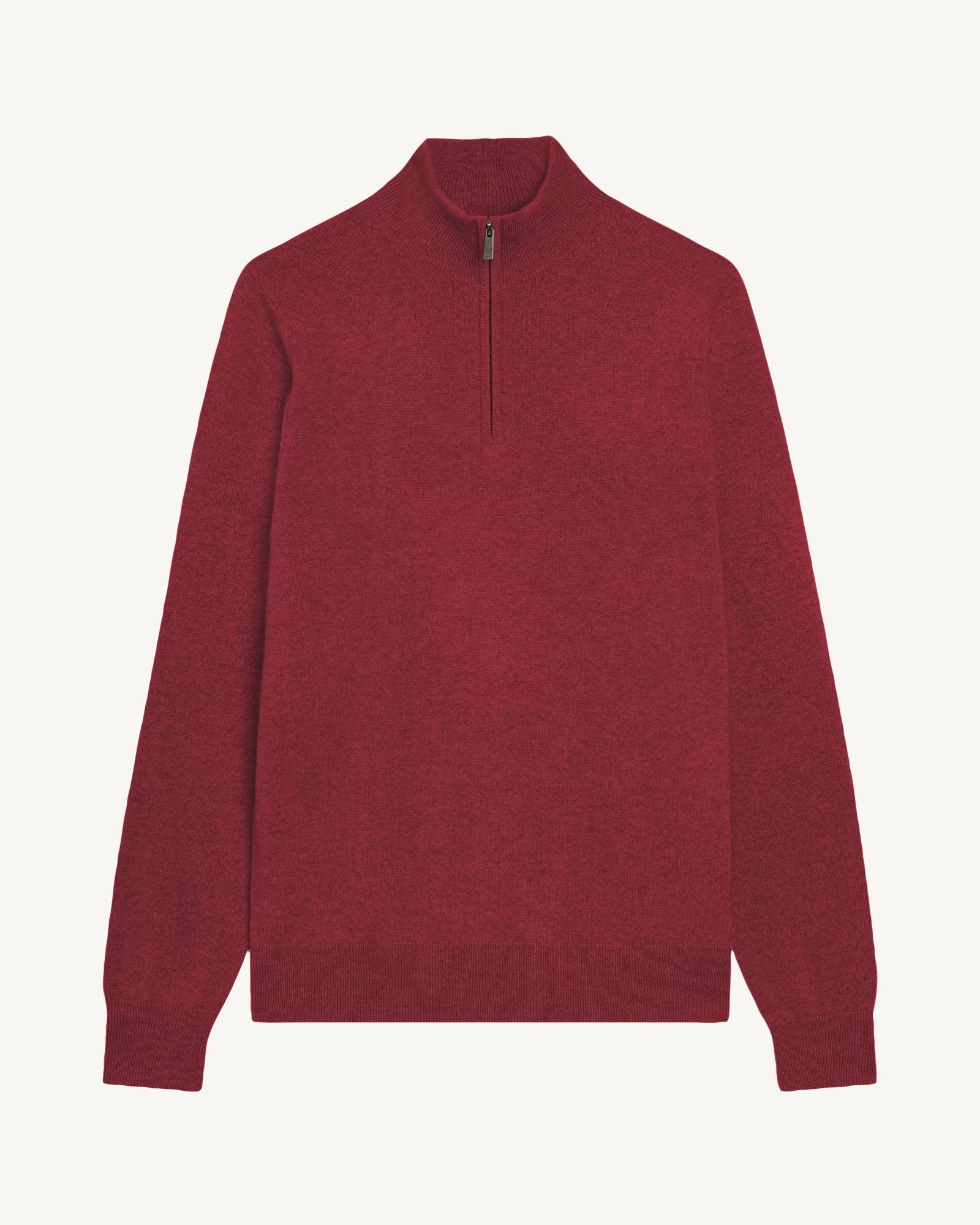 Pull camionneur-ROUGE D'ORIENT-100% cachemire