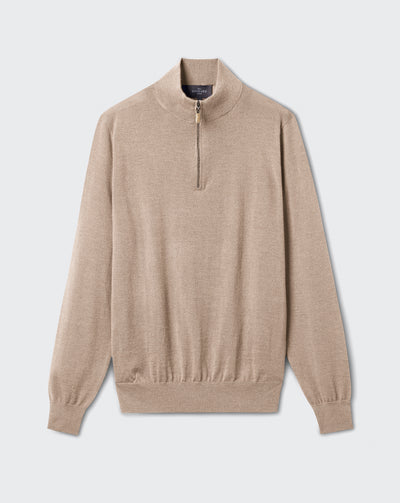 Pull col camionneur ultrafin-CORDE-100% CACHEMIRE