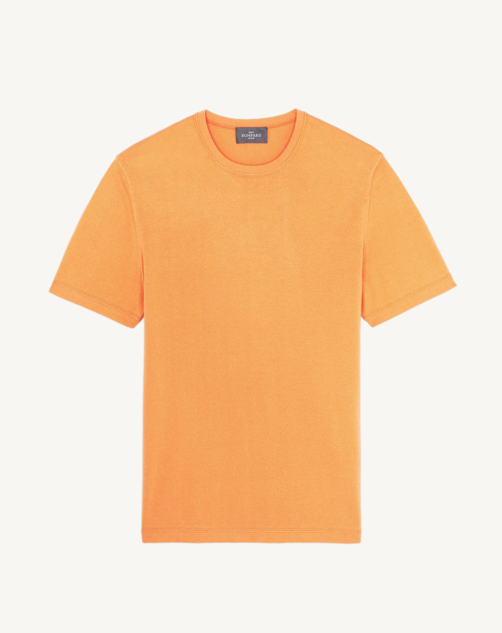 T-shirt ultrafin-SUNSET-85% pima coton 15% cachemire