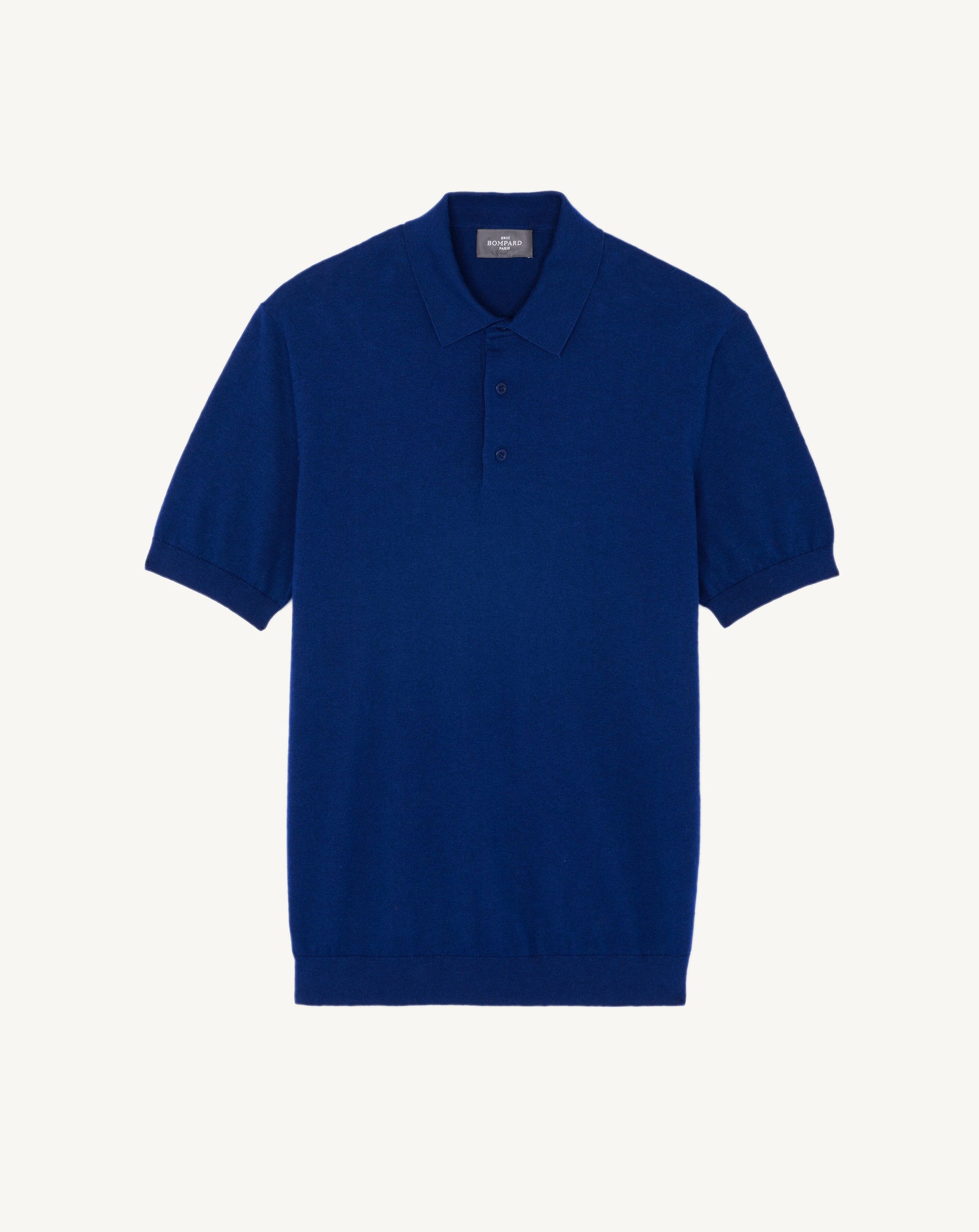 Polo uni-AMIRAL-85% pima coton 15% cachemire