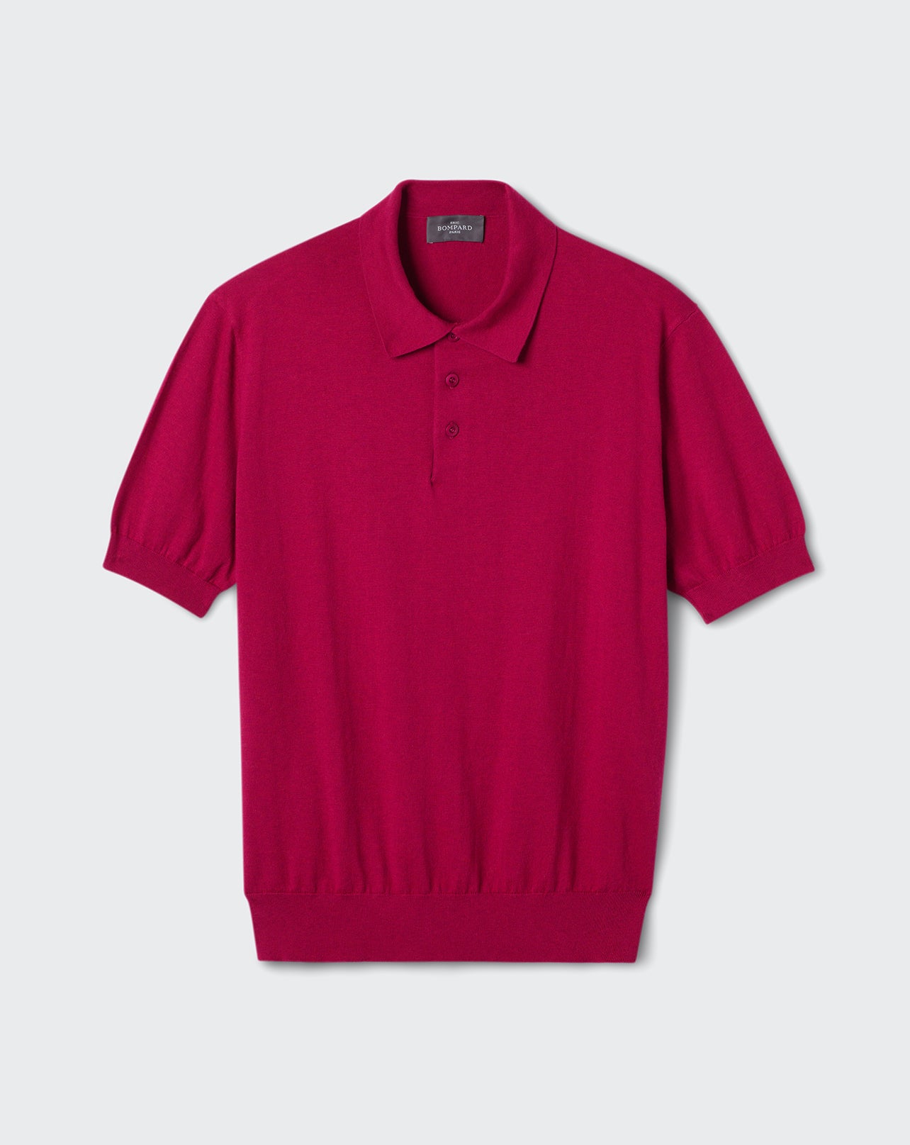 Polo ultrafin manches courtes-GRANITA-85% PIMA COTON 15% CACHEMIRE