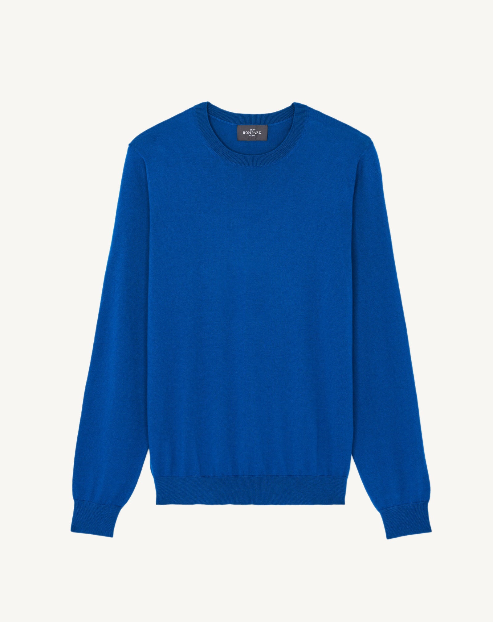 Pull col rond-ICE-85% pima coton 15% cachemire