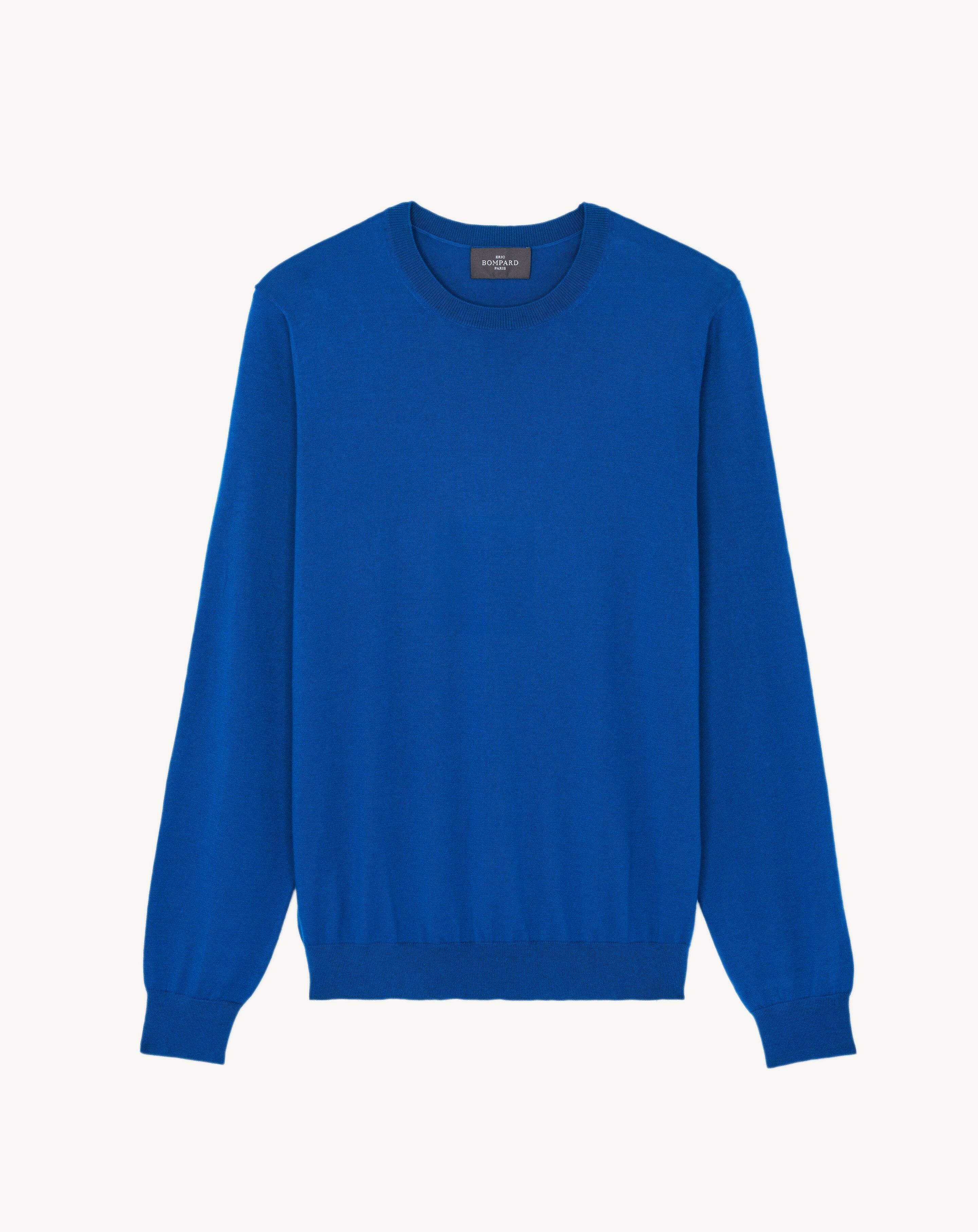 Pull col rond-ICE-85% pima coton 15% cachemire