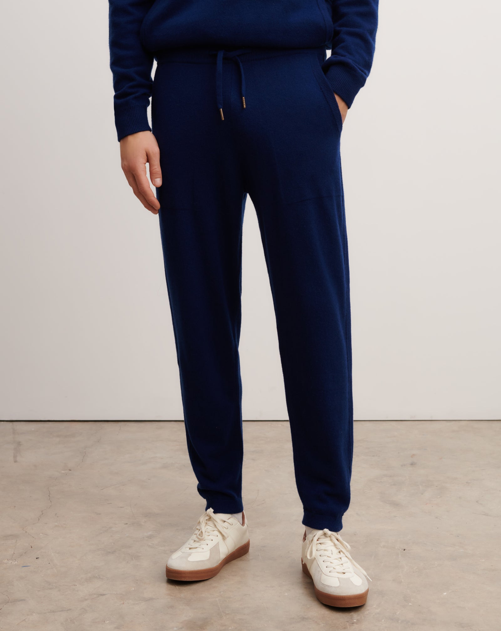 Pantalon de jogging-AMIRAL-100% cachemire