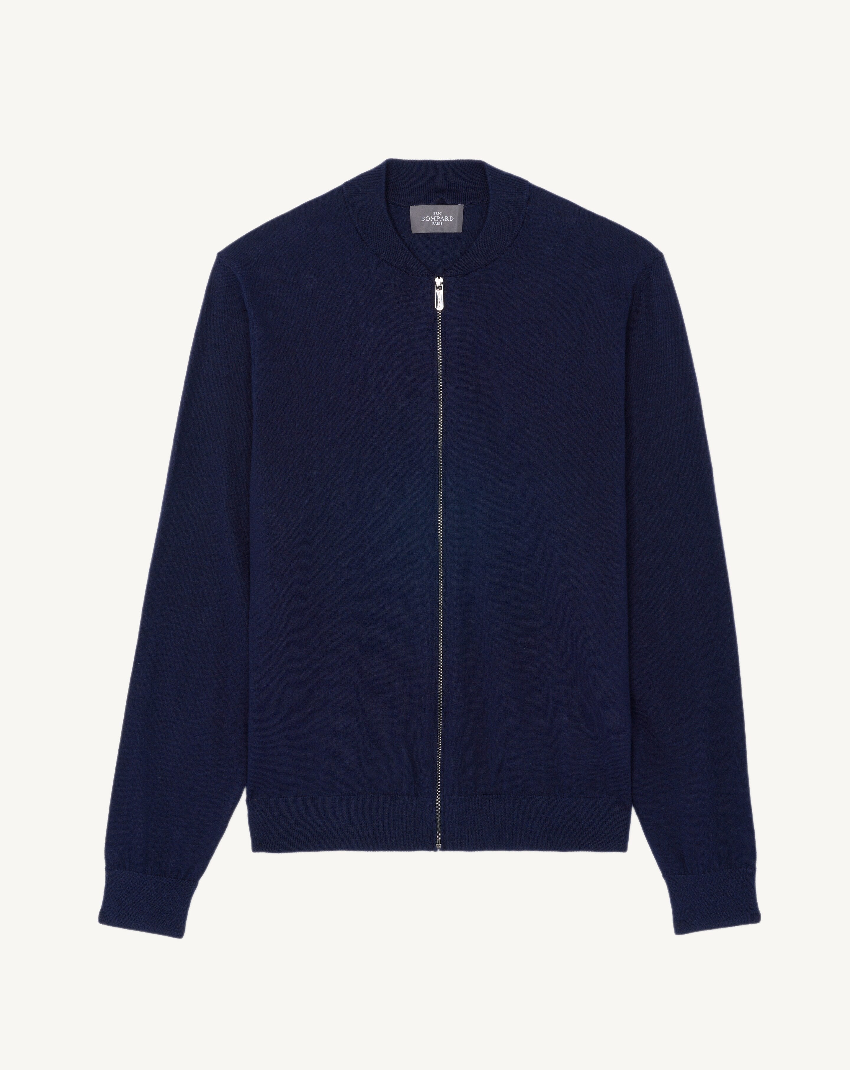 Teddy ultrafin-MARINE-85% PIMA COTON 15% CACHEMIRE