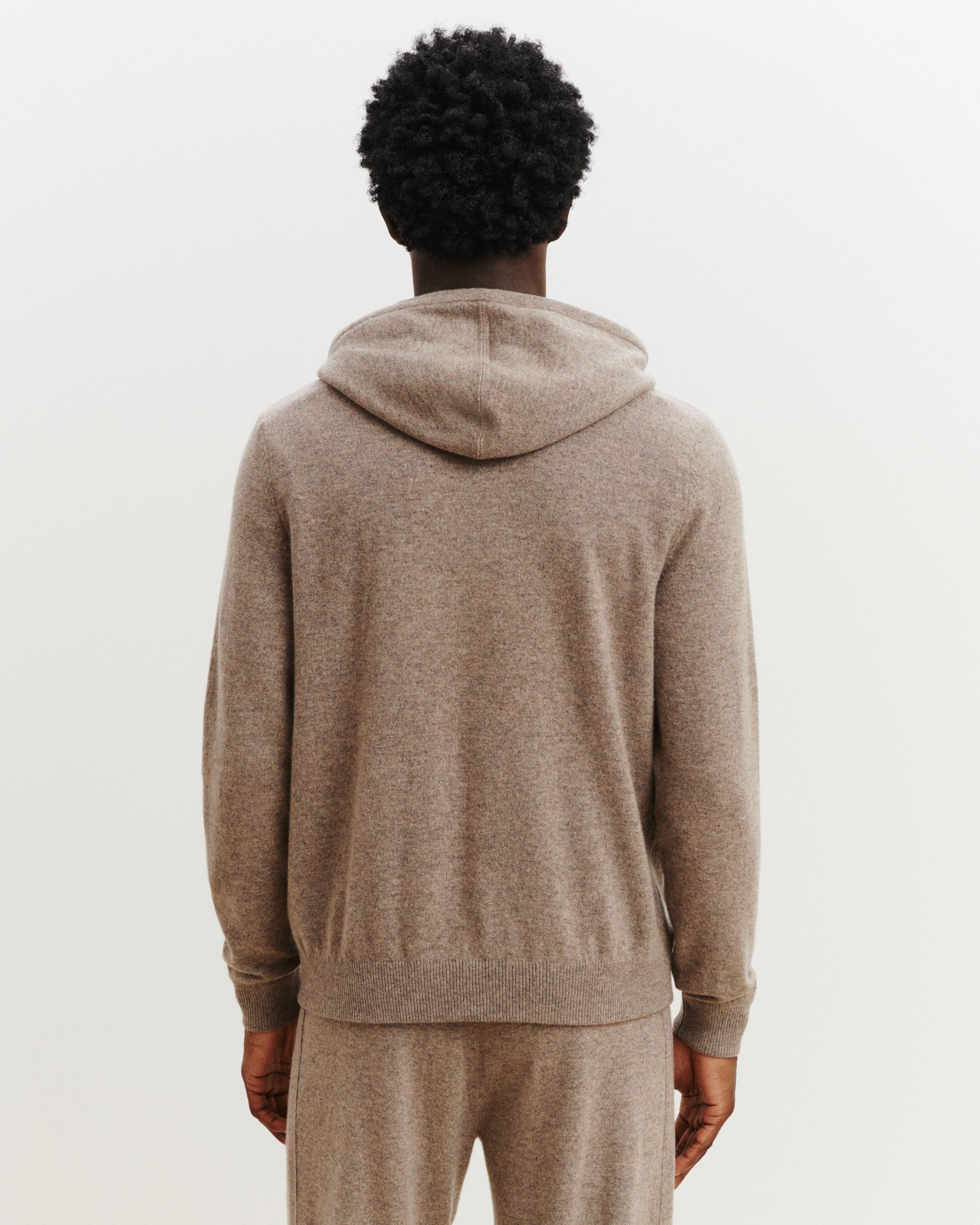 Pull à capuche-MILLET-100% cachemire