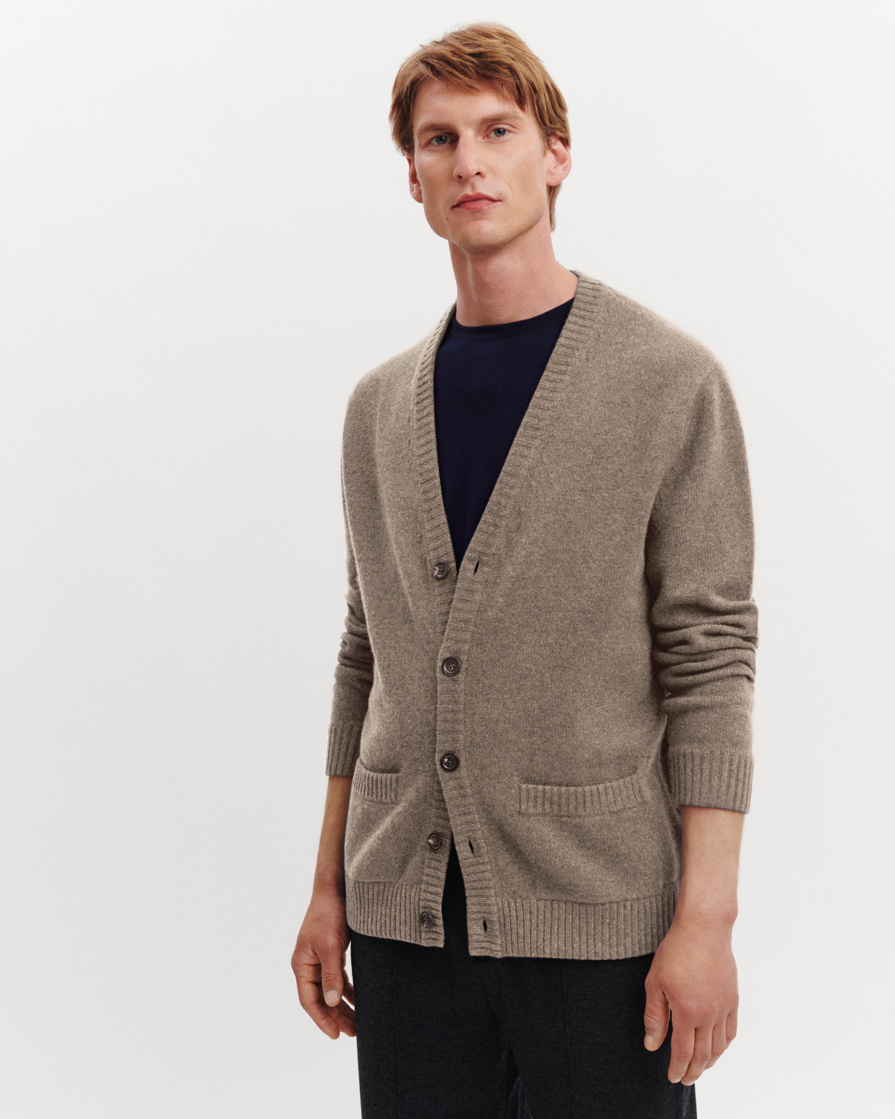 Gilet à poches-MILLET-100% cachemire
