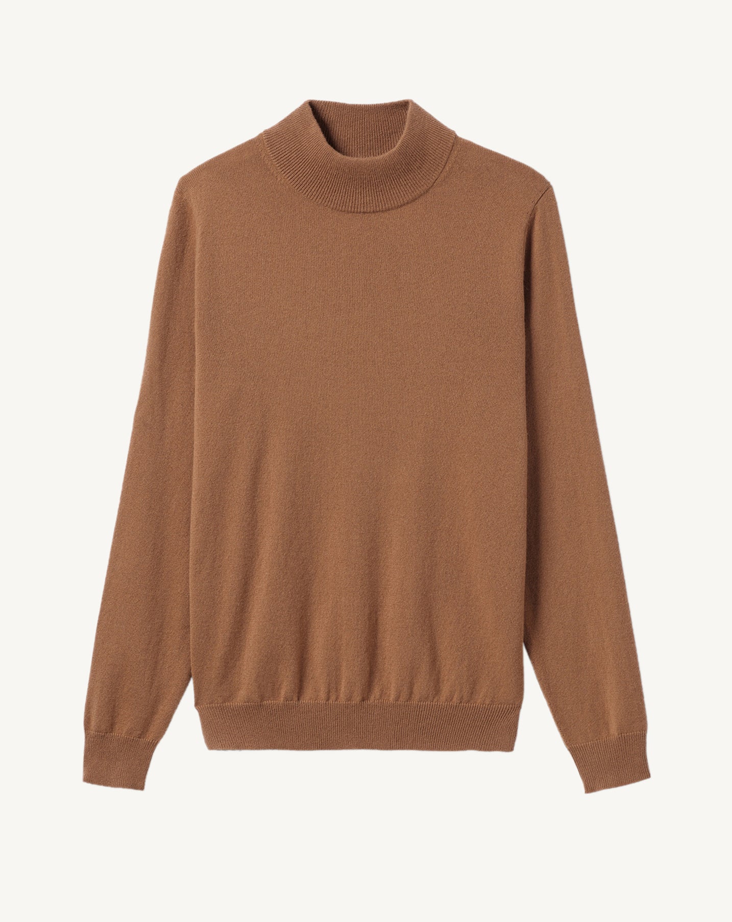 Pull col montant-VICUNA-100% CACHEMIRE