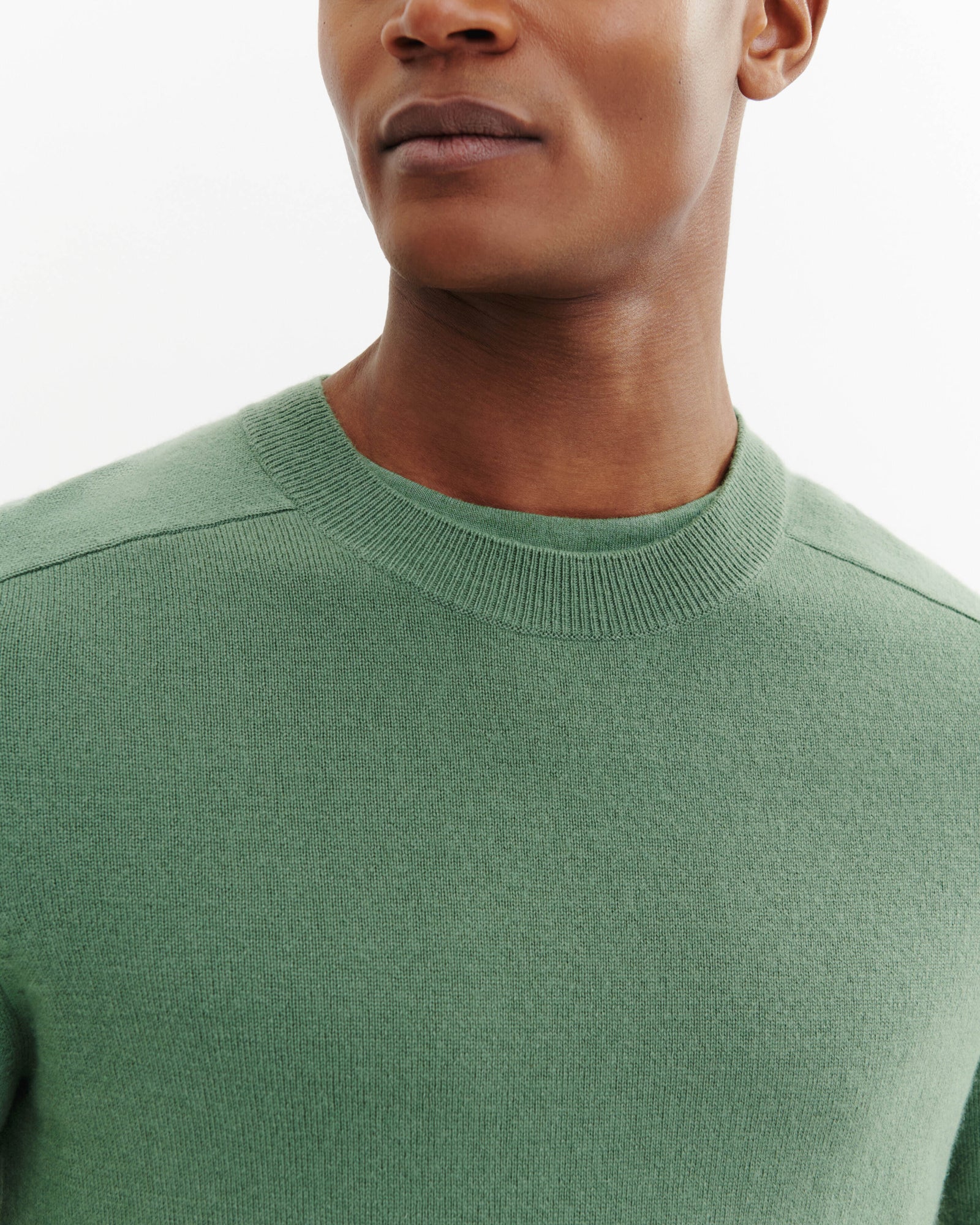 Pull col rond manches marteau-JADE-100% cachemire