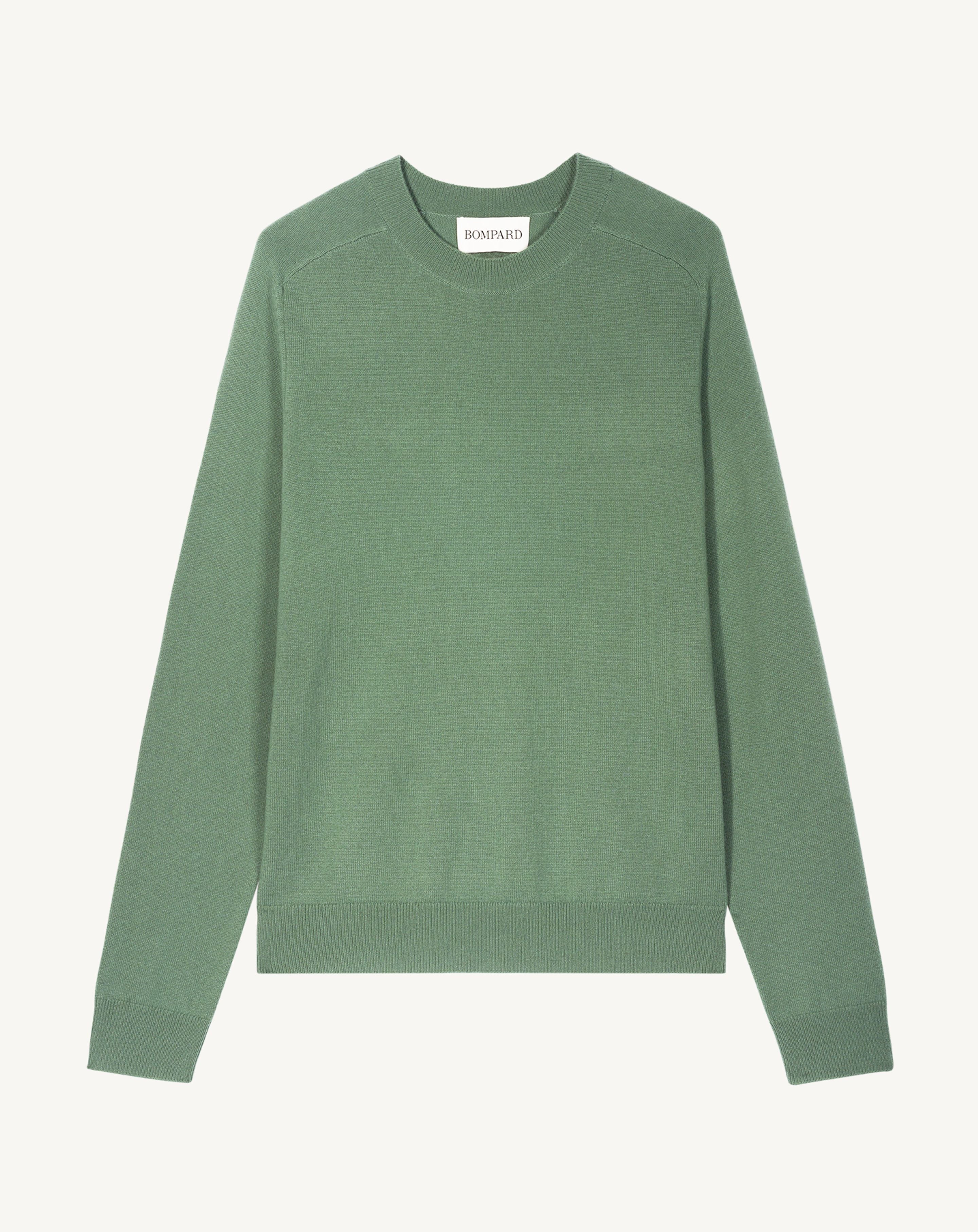 Pull col rond manches marteau-JADE-100% cachemire