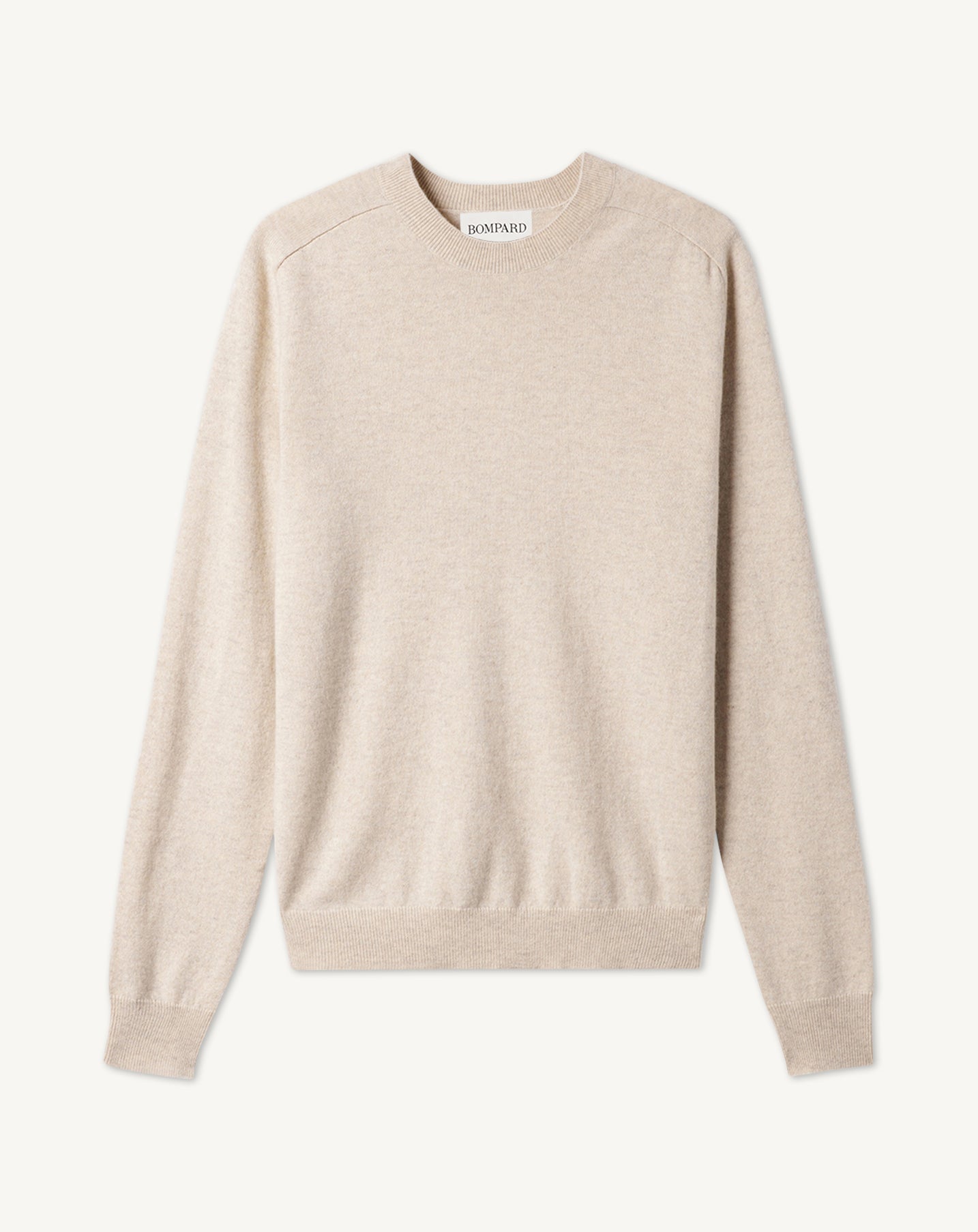 Pull col rond emmanchures marteau-AVOINE-100% CACHEMIRE