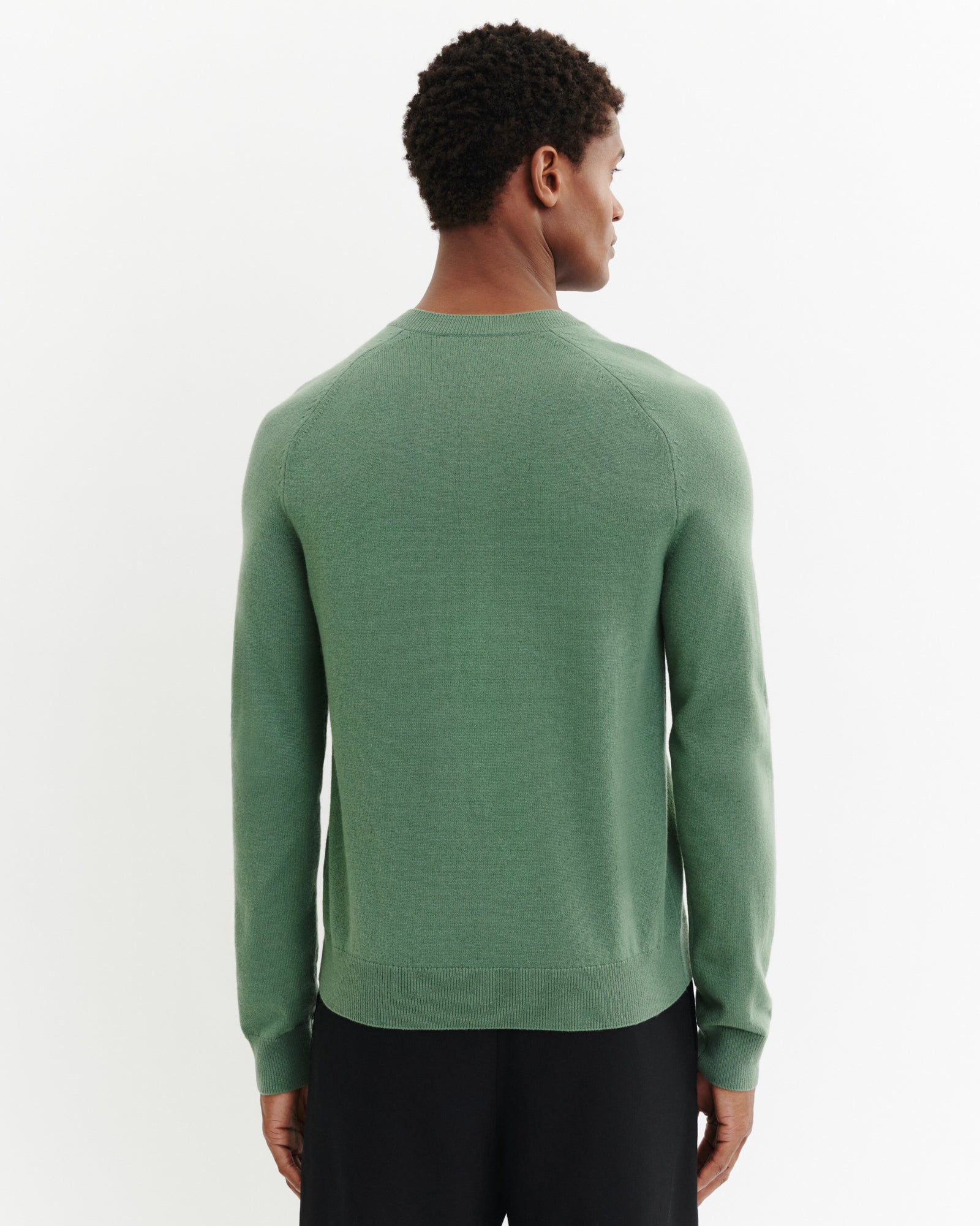 Pull V manches marteau-JADE-100% cachemire