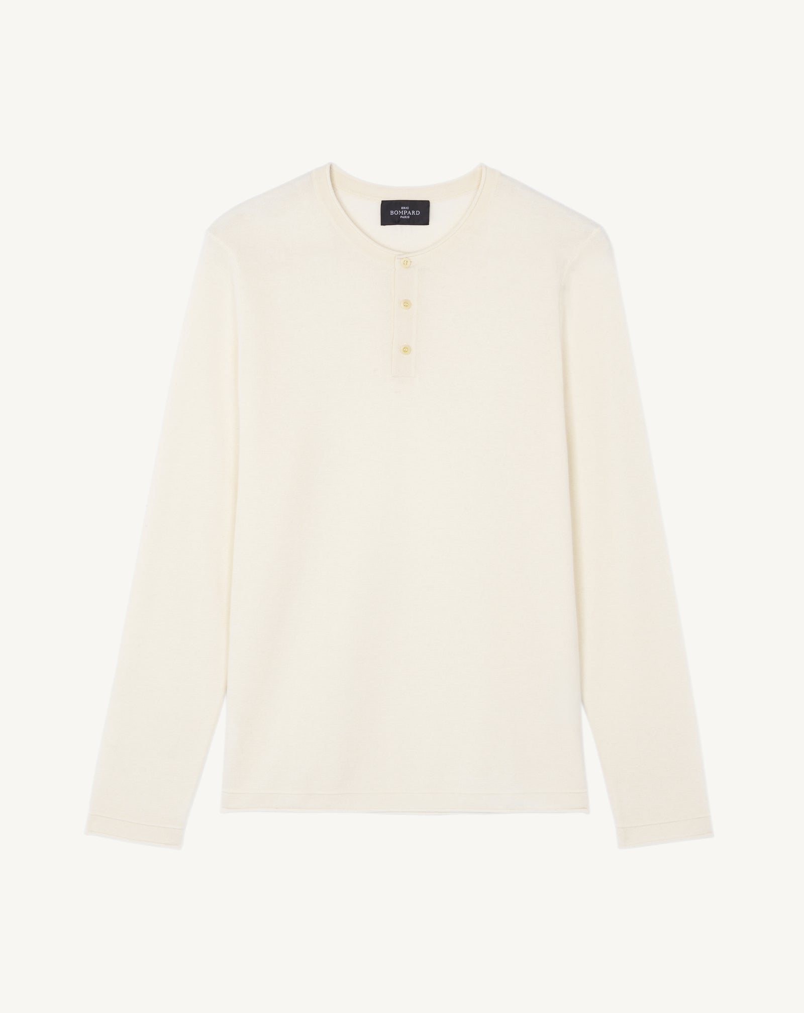 Col tunisien ultrafin-NATUREL-70% coton 30% cachemire
