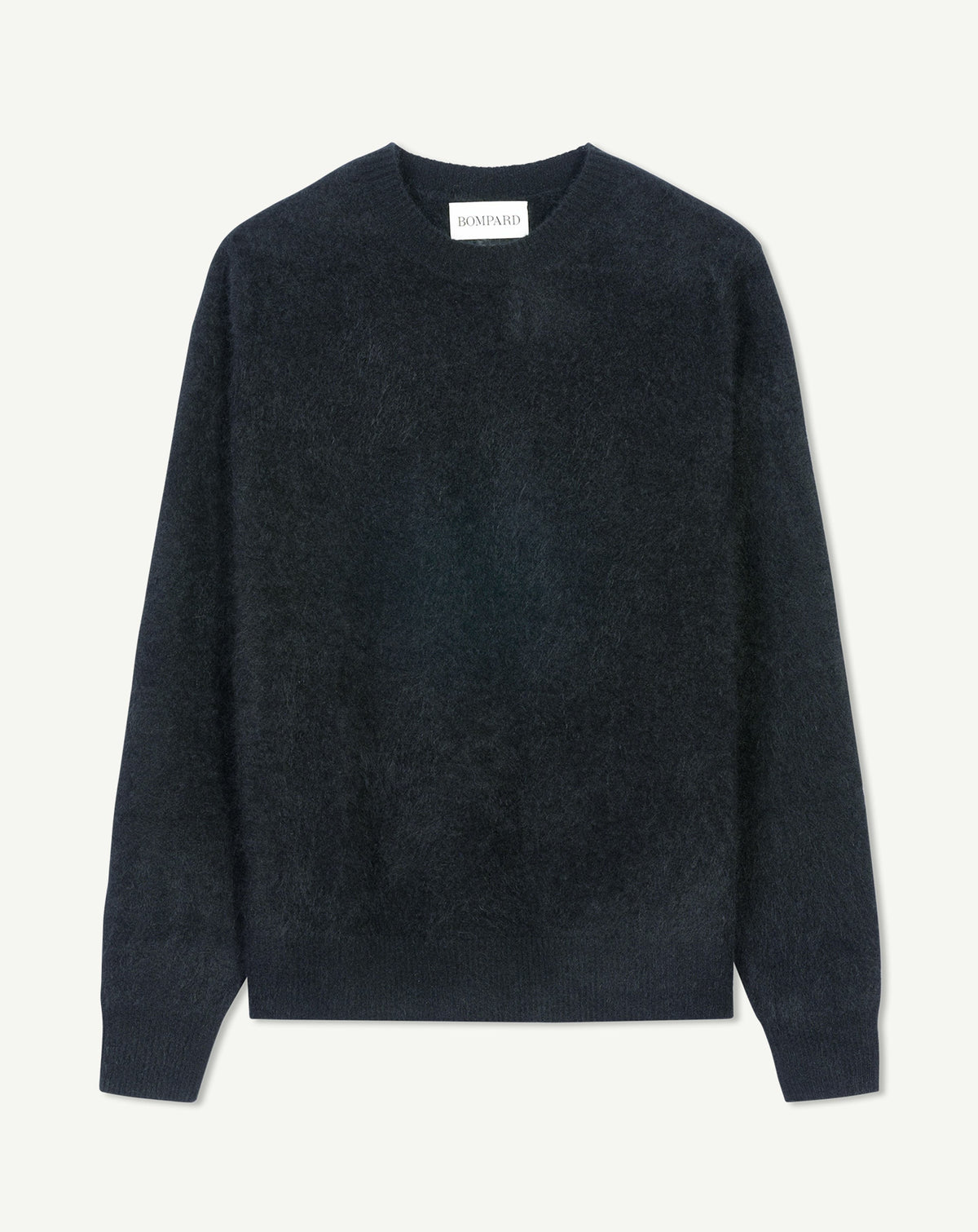 Pull Homme Col Rond En Cachemire 100% Pur - Marque Refectory London - Taille L - Noir - Neuf (sans étiquettes)