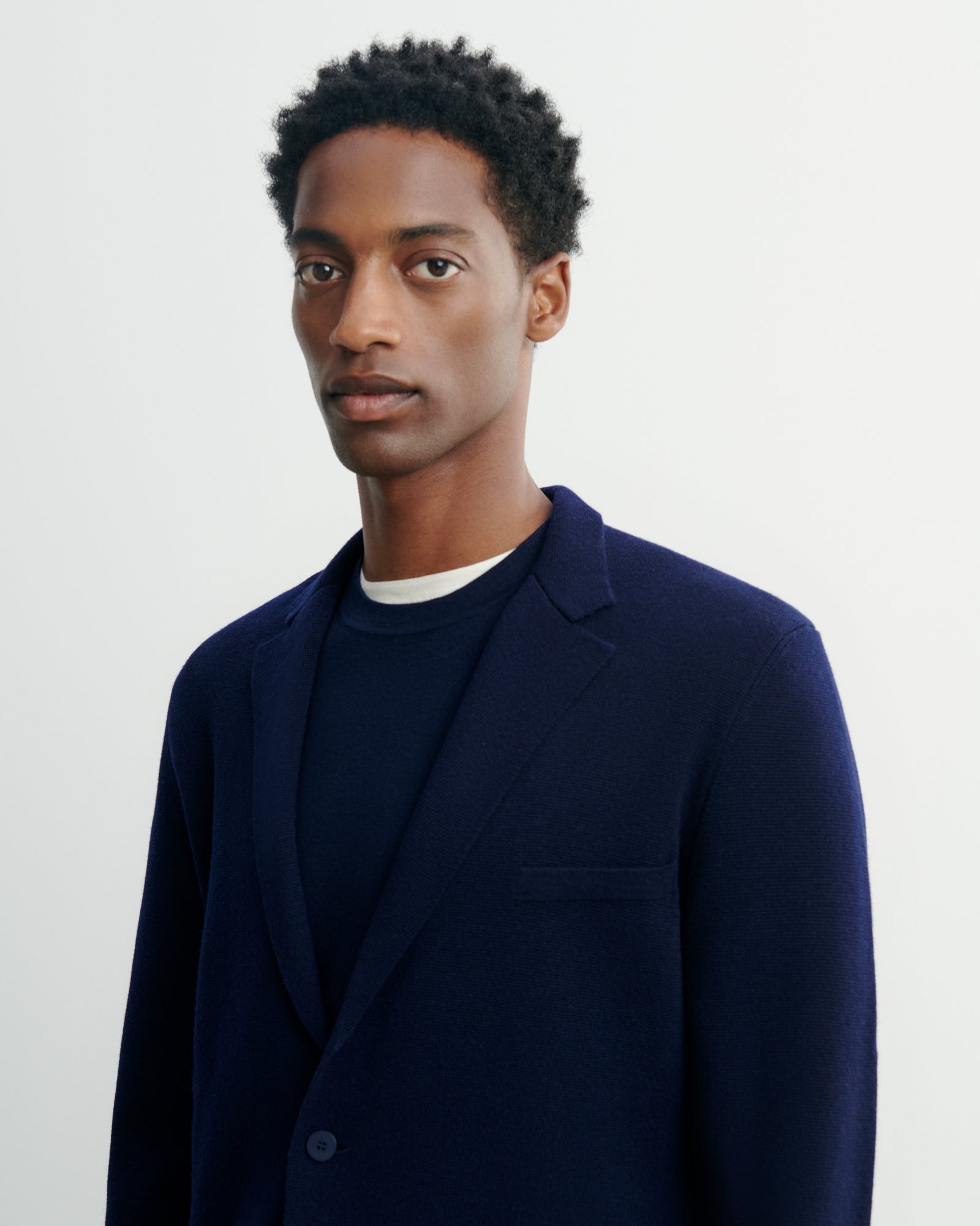 Veste blazer milano-MARINE-70% coton 30% cachemire
