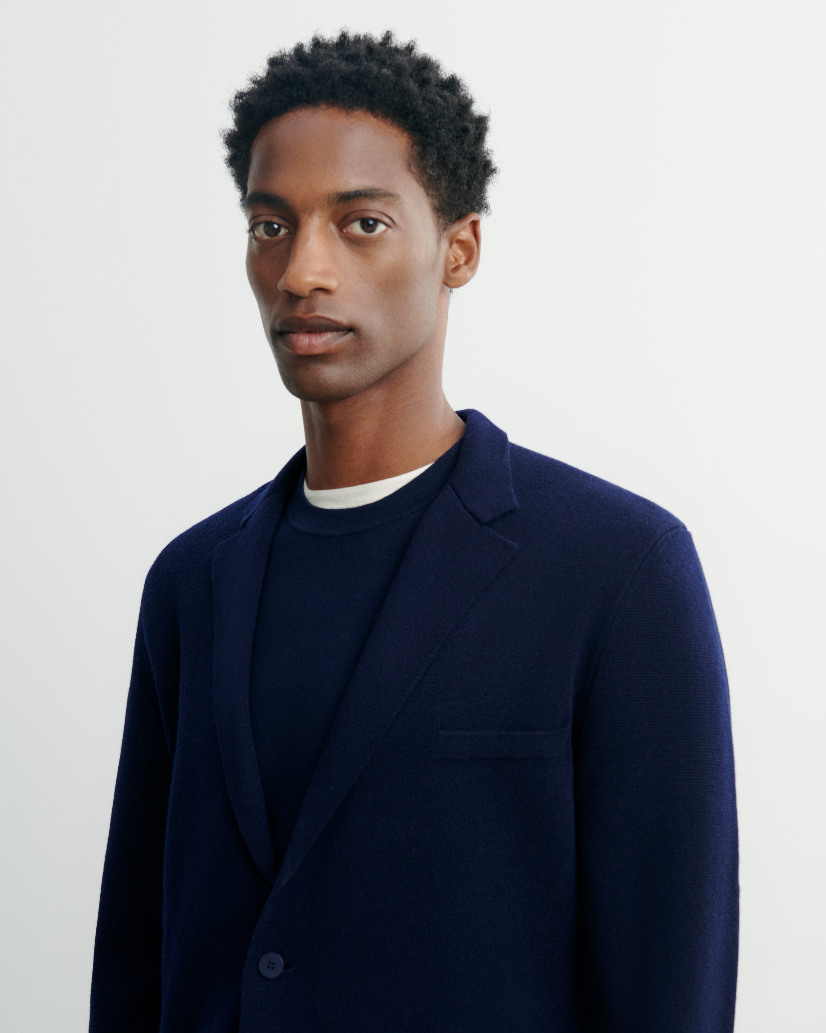 Veste blazer milano-MARINE-70% coton 30% cachemire