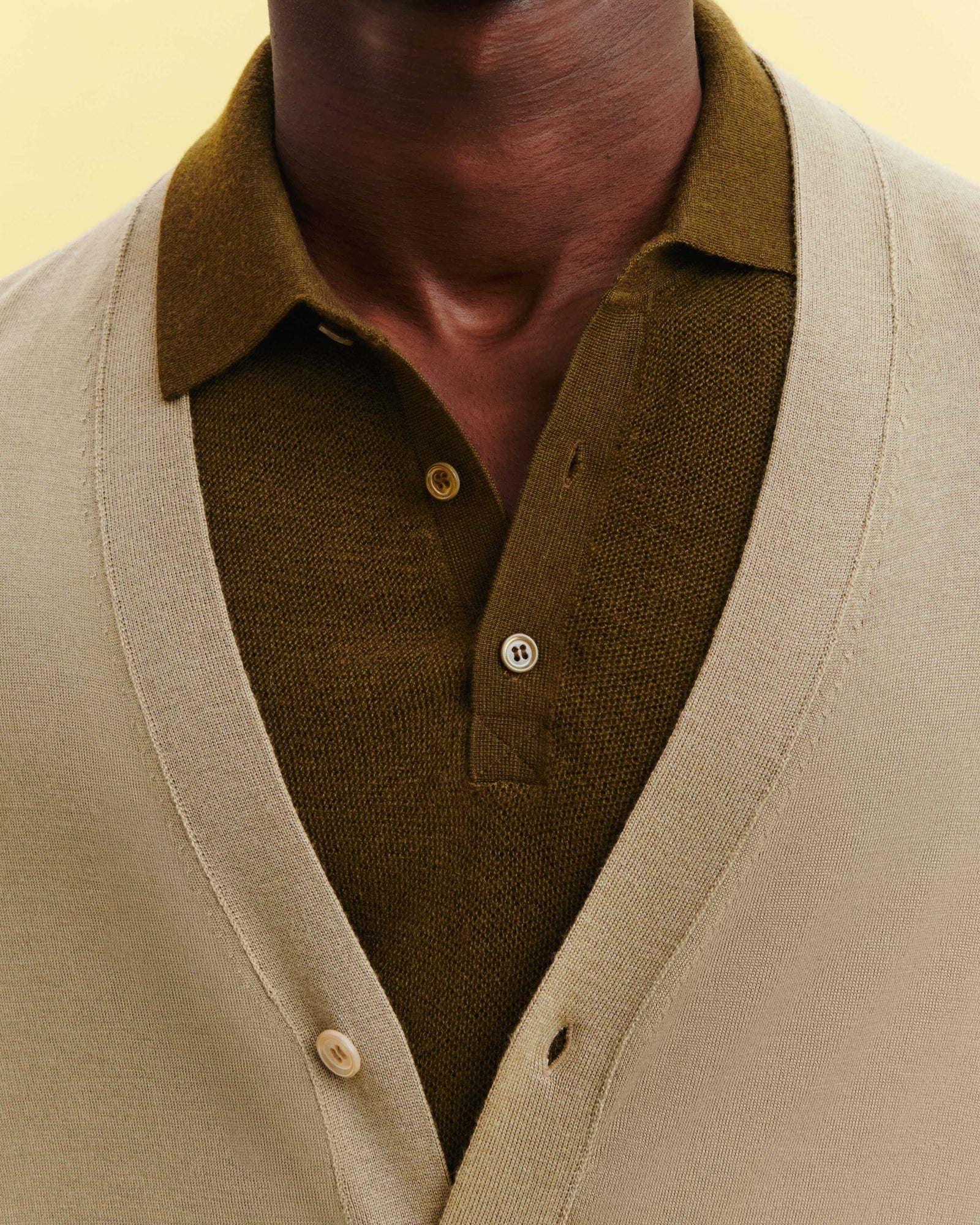 Gilet en maille fluide