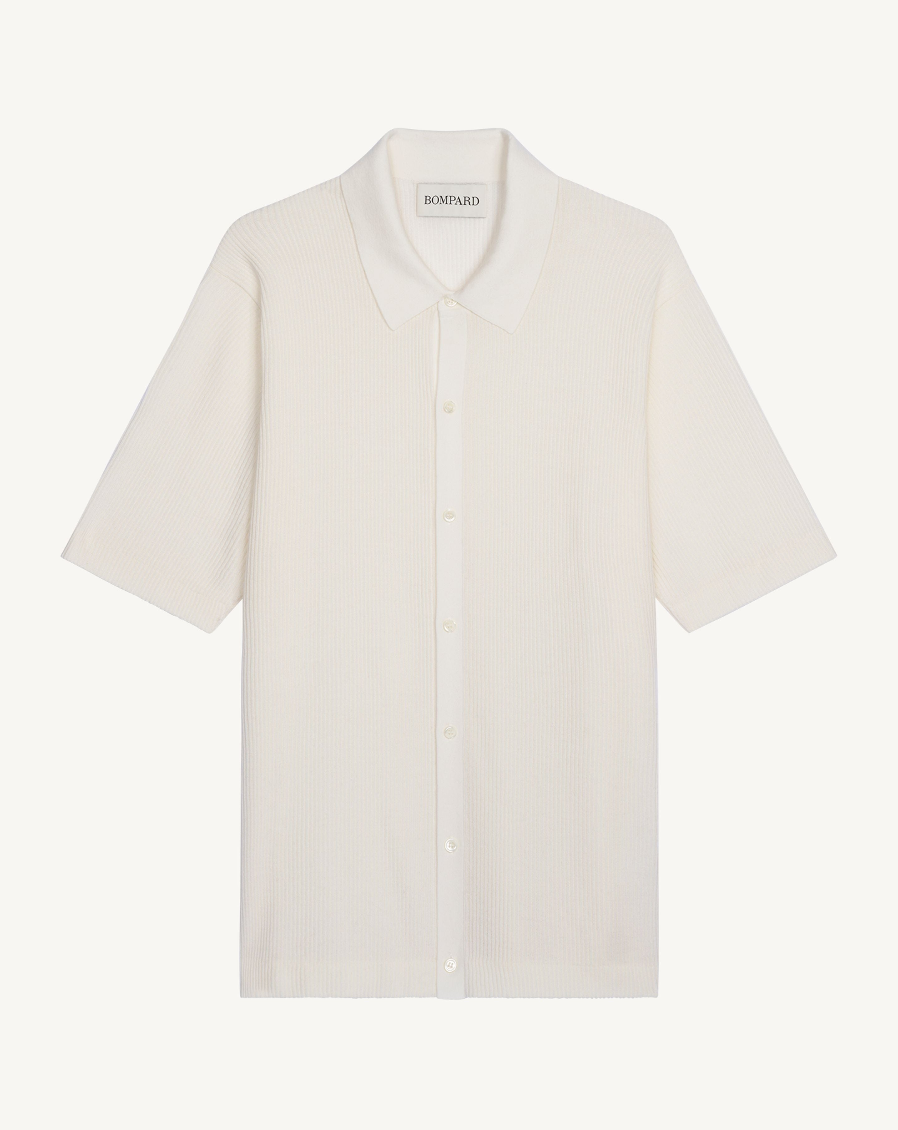Geknöpftes Rippen-Polo
