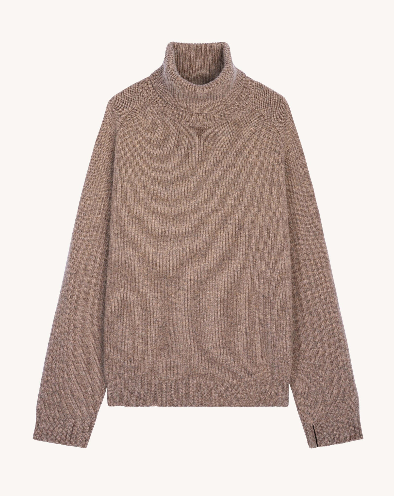 Pull col montant ample-MILLET-81% : Laine; 19% : Cachemire