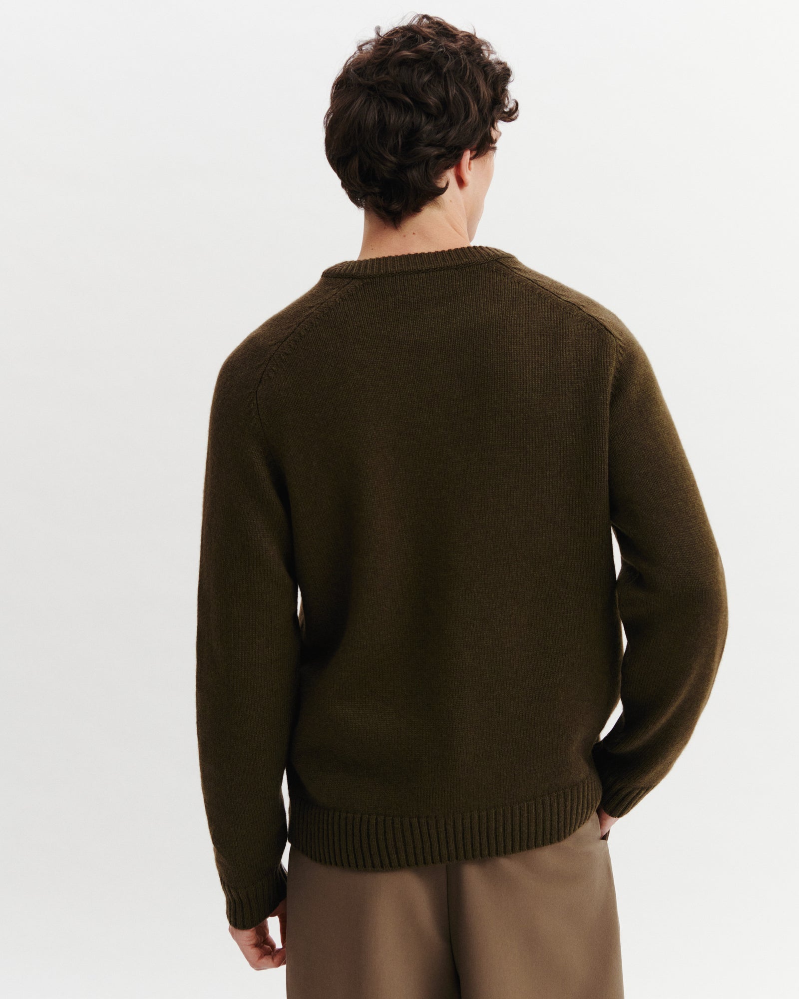 Pull col rond ample