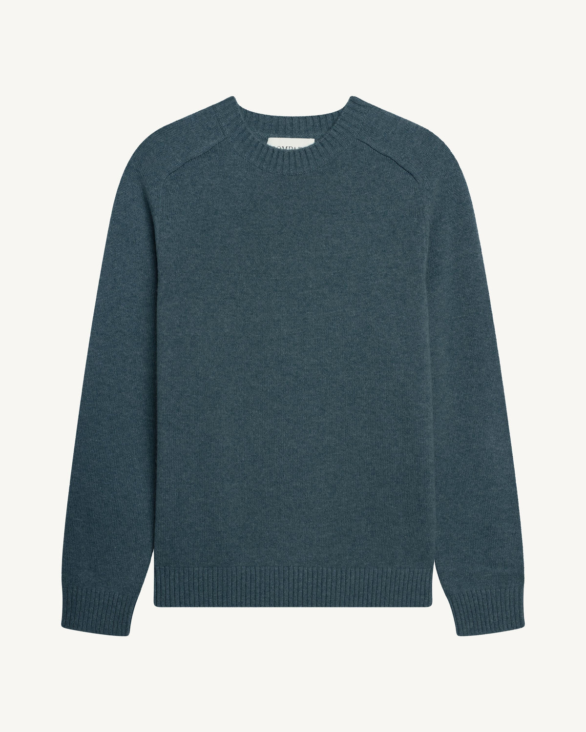 Pull col rond Léon-BLEU GRANIT-100% cachemire