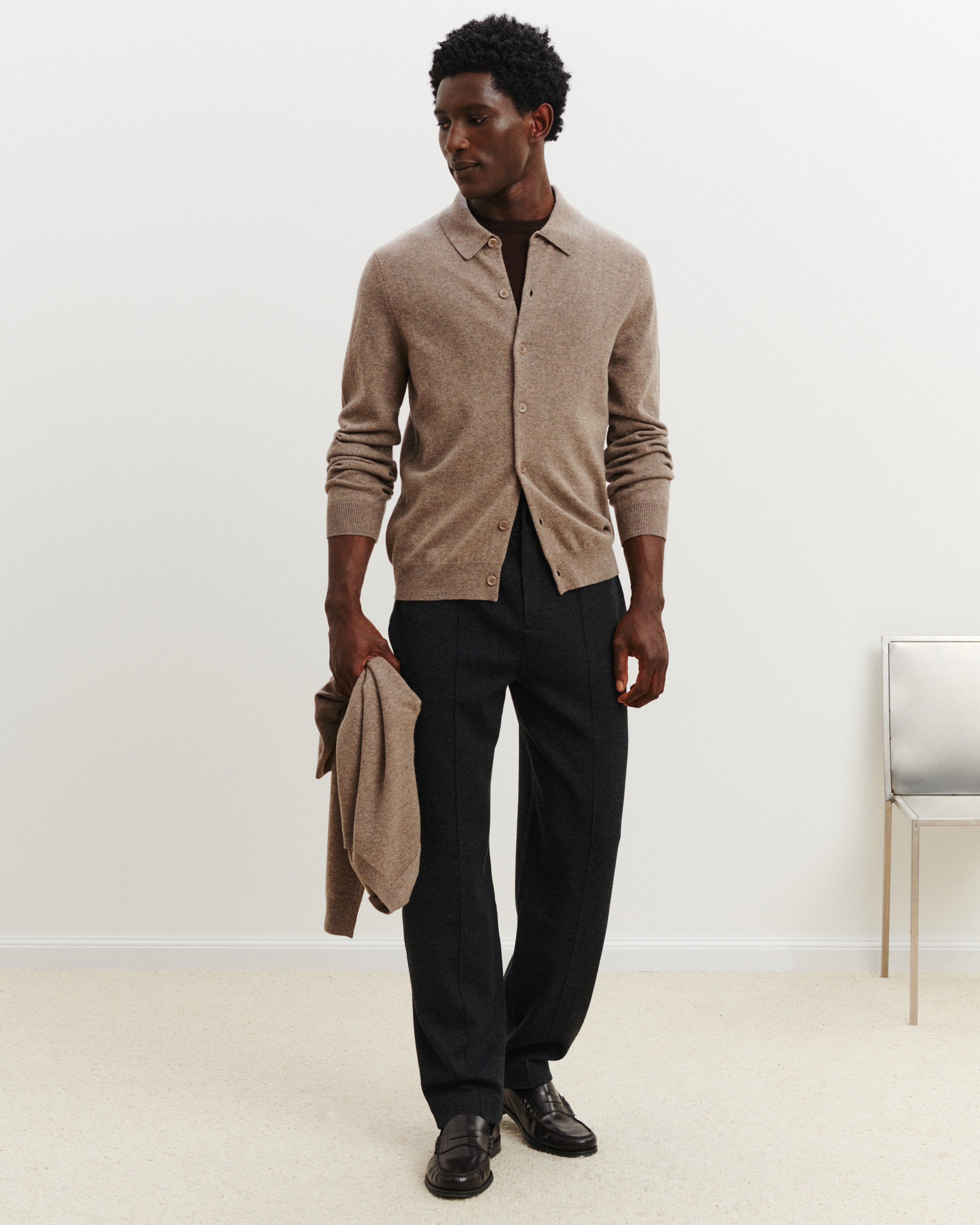 Cardigan César-MILLET-100% cachemire