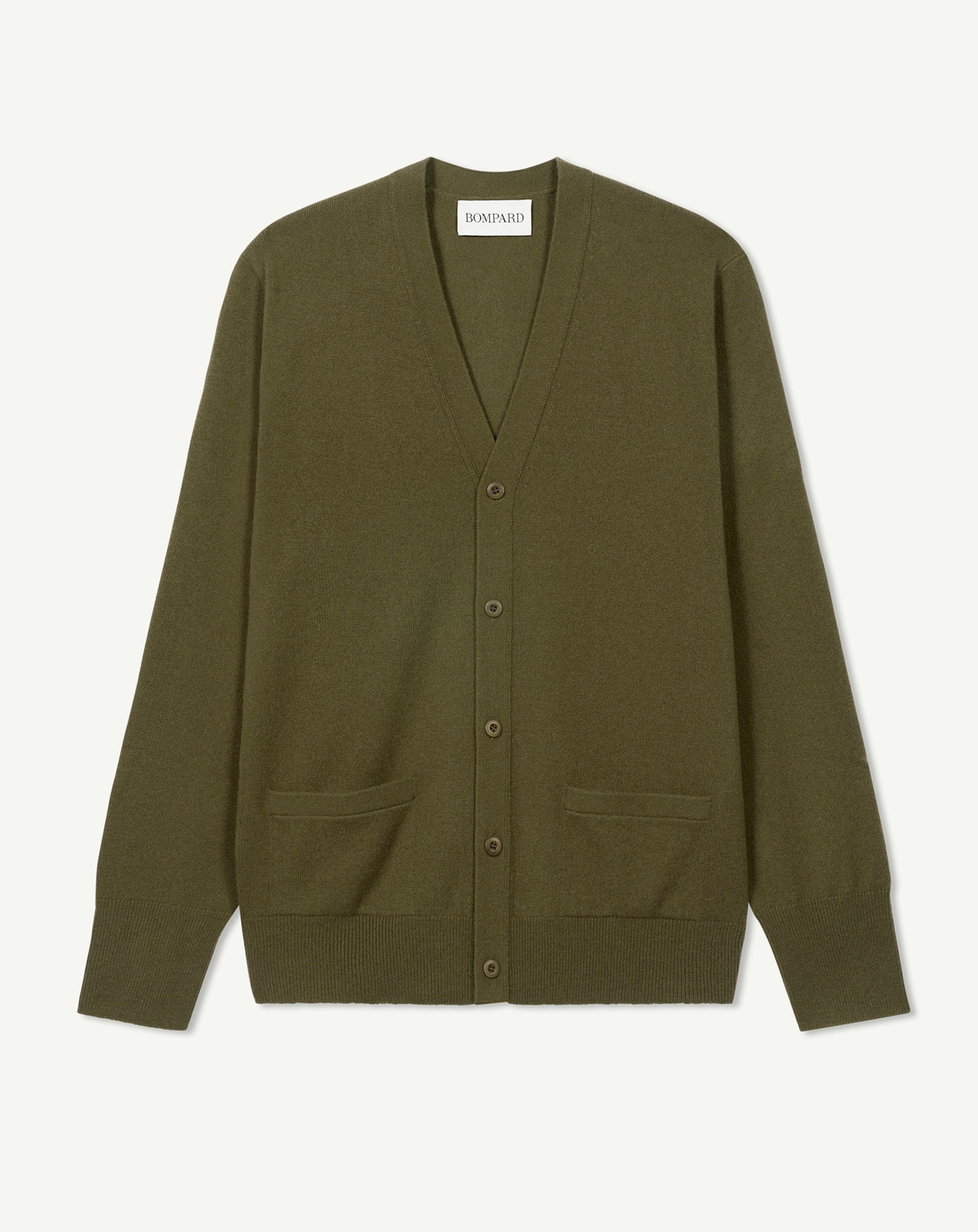 Gilet classique-BRONZE-100% cachemire