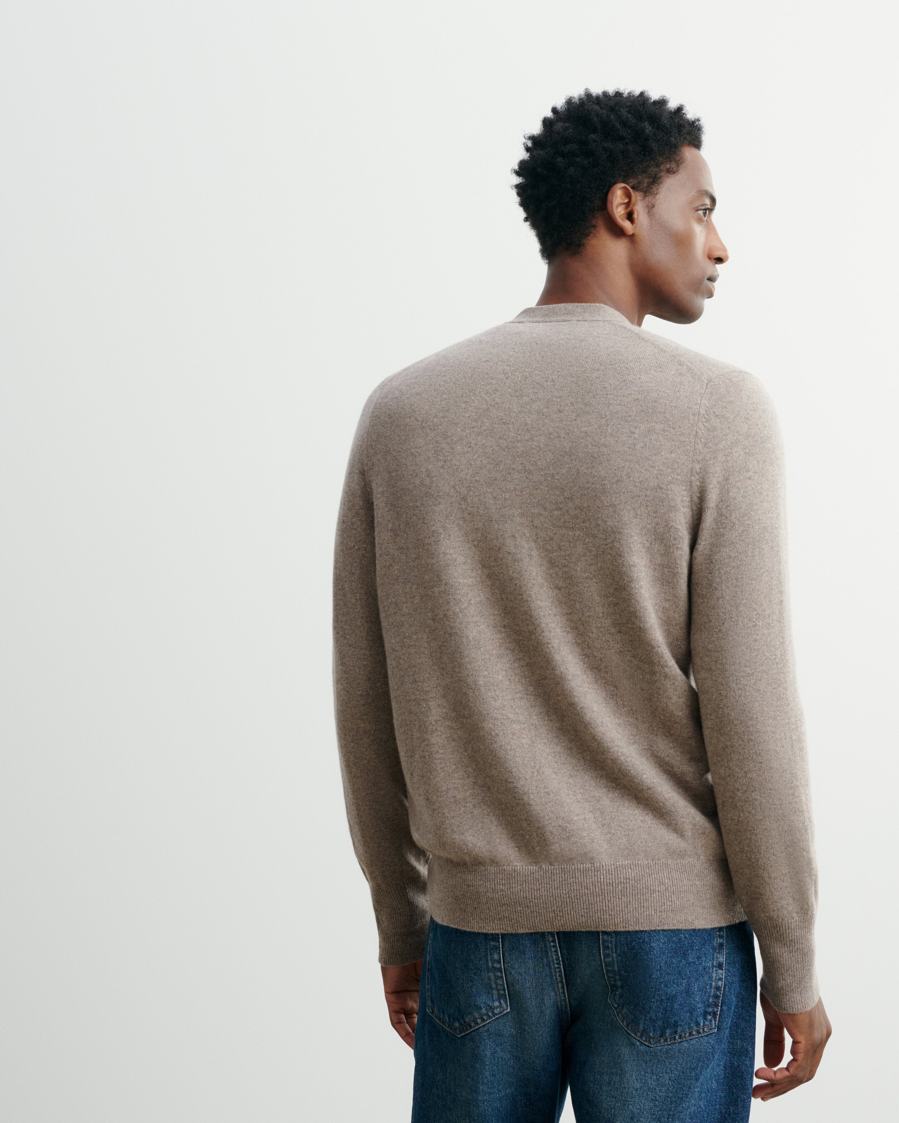 Gilet classique-MILLET-100% cachemire