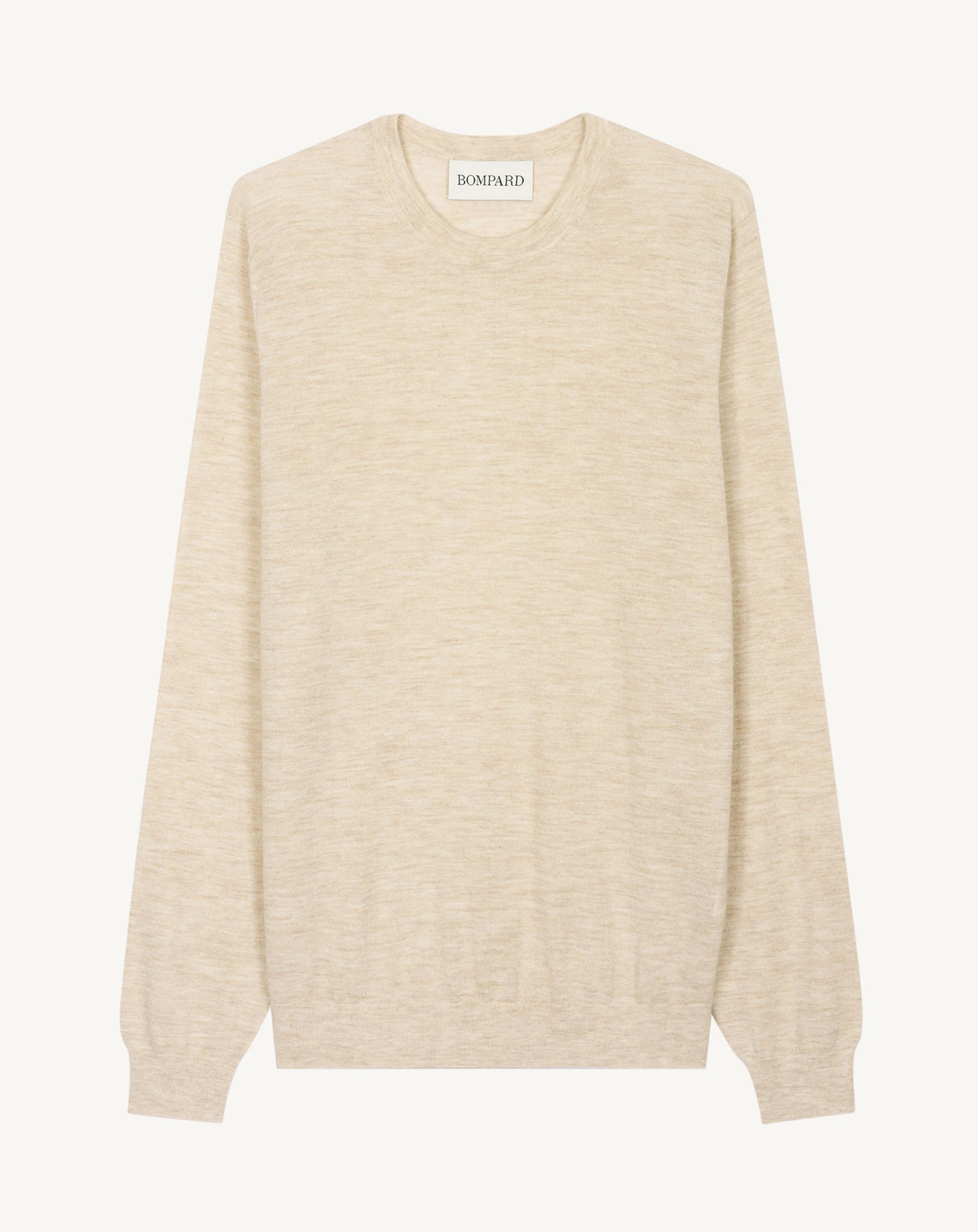 Pull col rond ultrafin-TOURTERELLE-100% cachemire