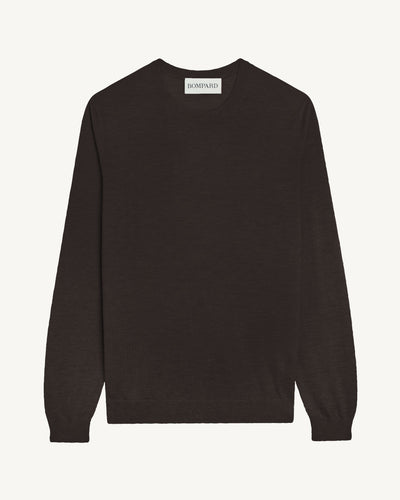 Pull col rond ultrafin-RISTRETTO-100% cachemire