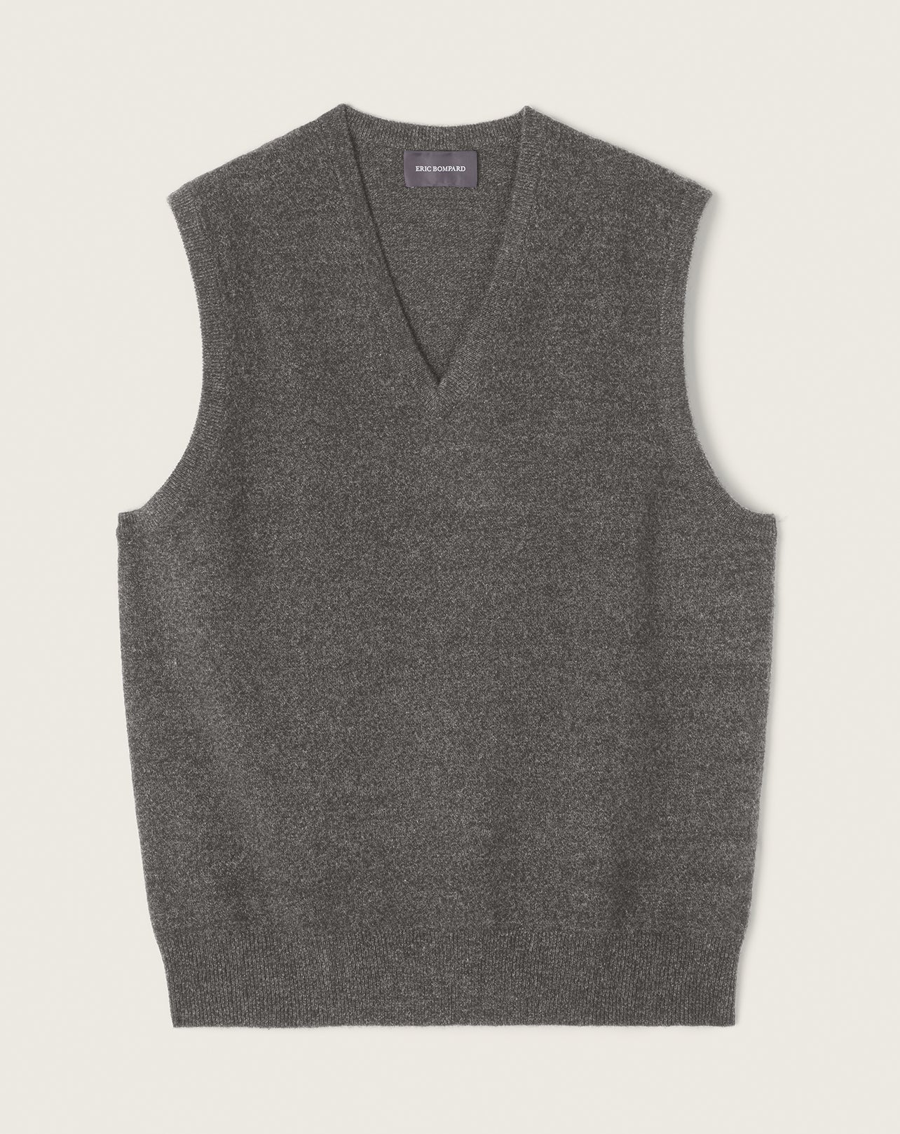 Pull V sans manches-LOUP-100% CACHEMIRE