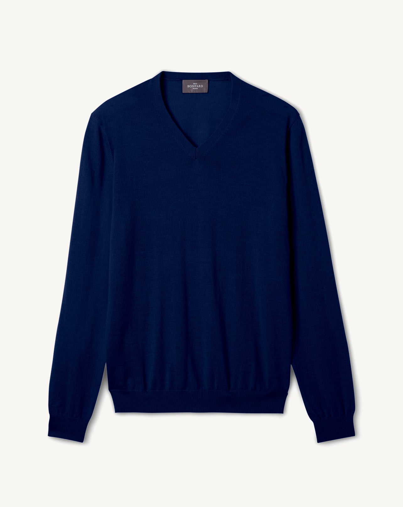 Pull col V ultrafin-AMIRAL-100% cachemire