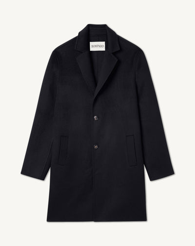 Manteau double face-NOIR-90% LAINE 10% CACHEMIRE