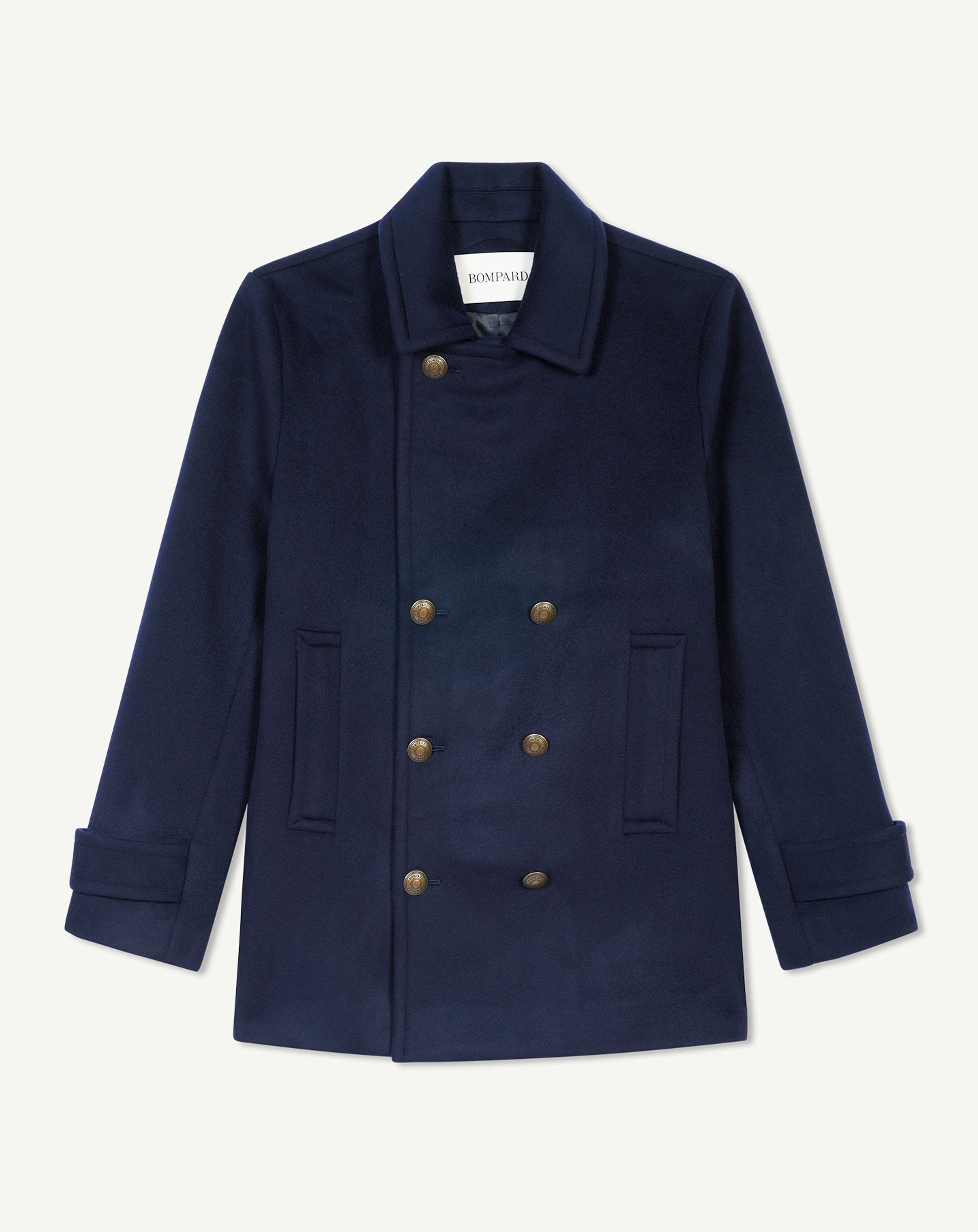 Sailor jacket with double-breasted fastening in Cashmere, Wool Men