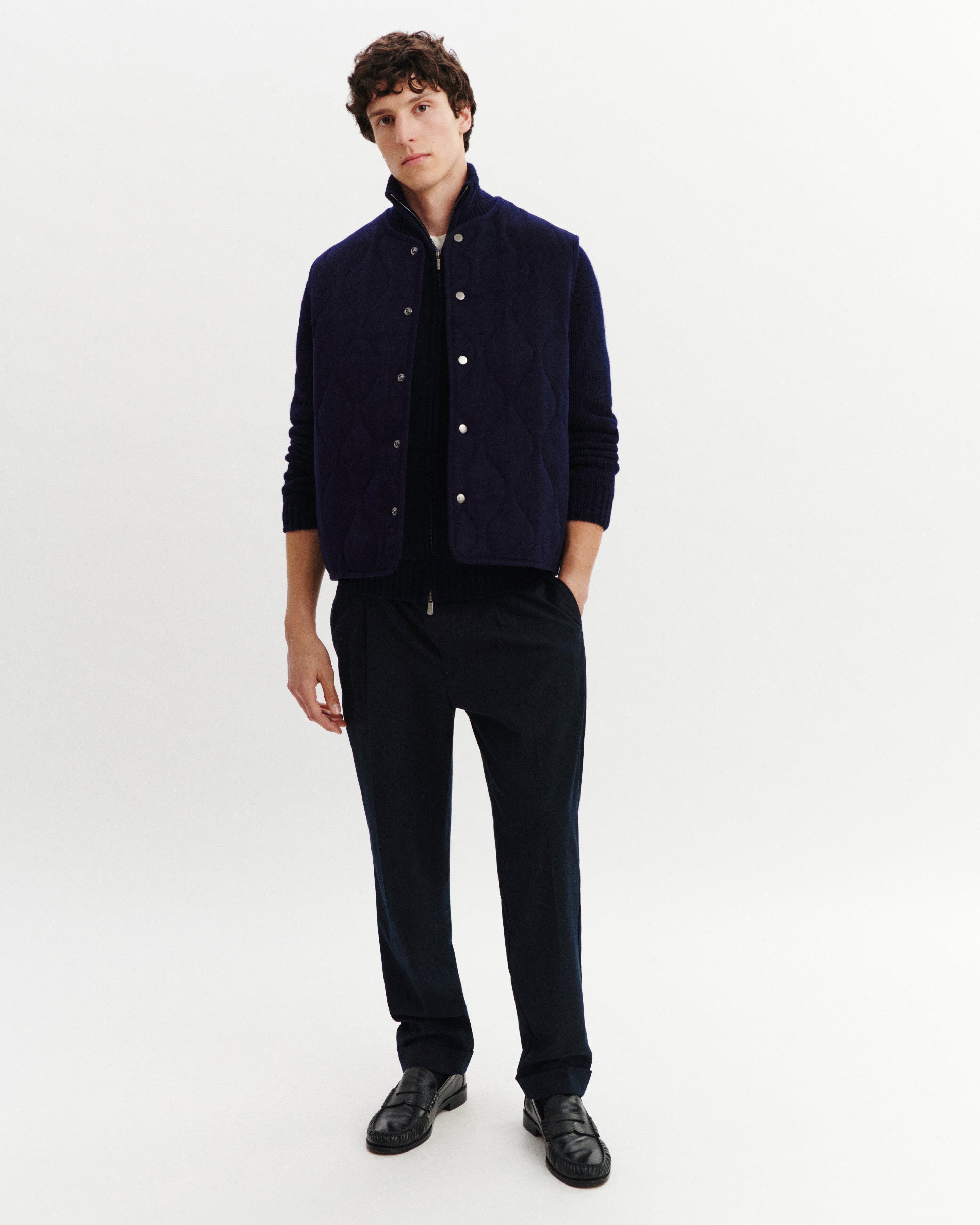 Blouson matelassé réversible