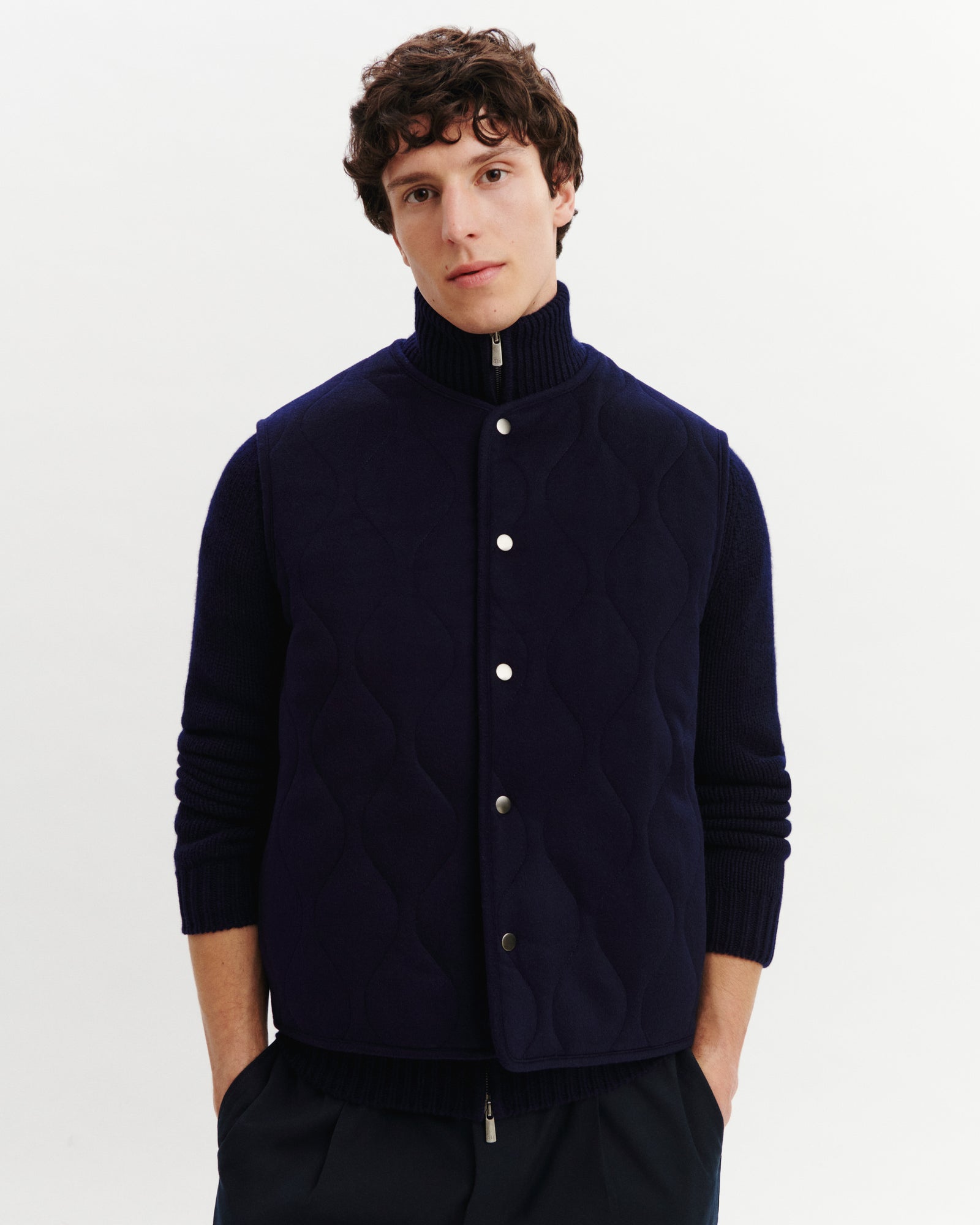 Blouson matelassé réversible