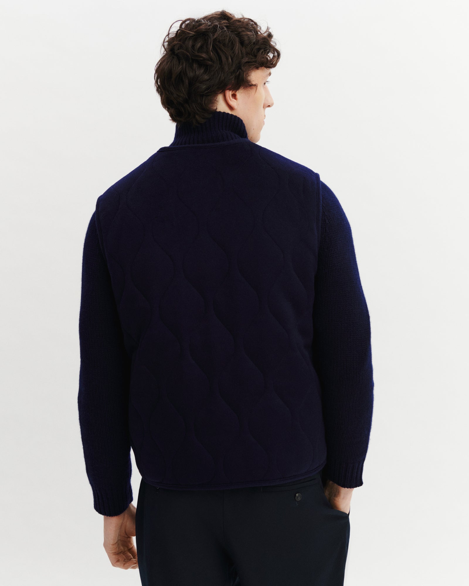 Blouson matelassé réversible