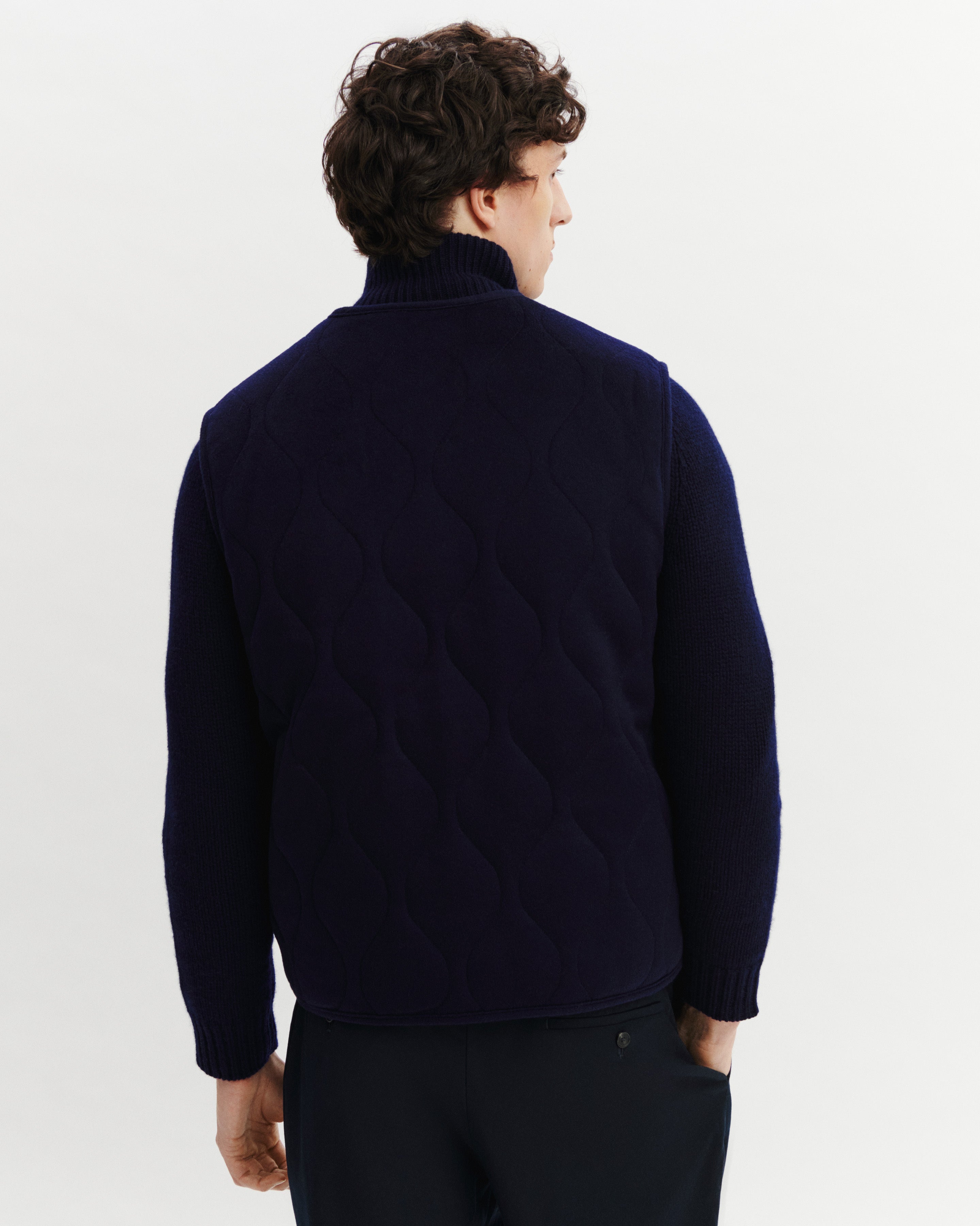 Blouson matelassé réversible