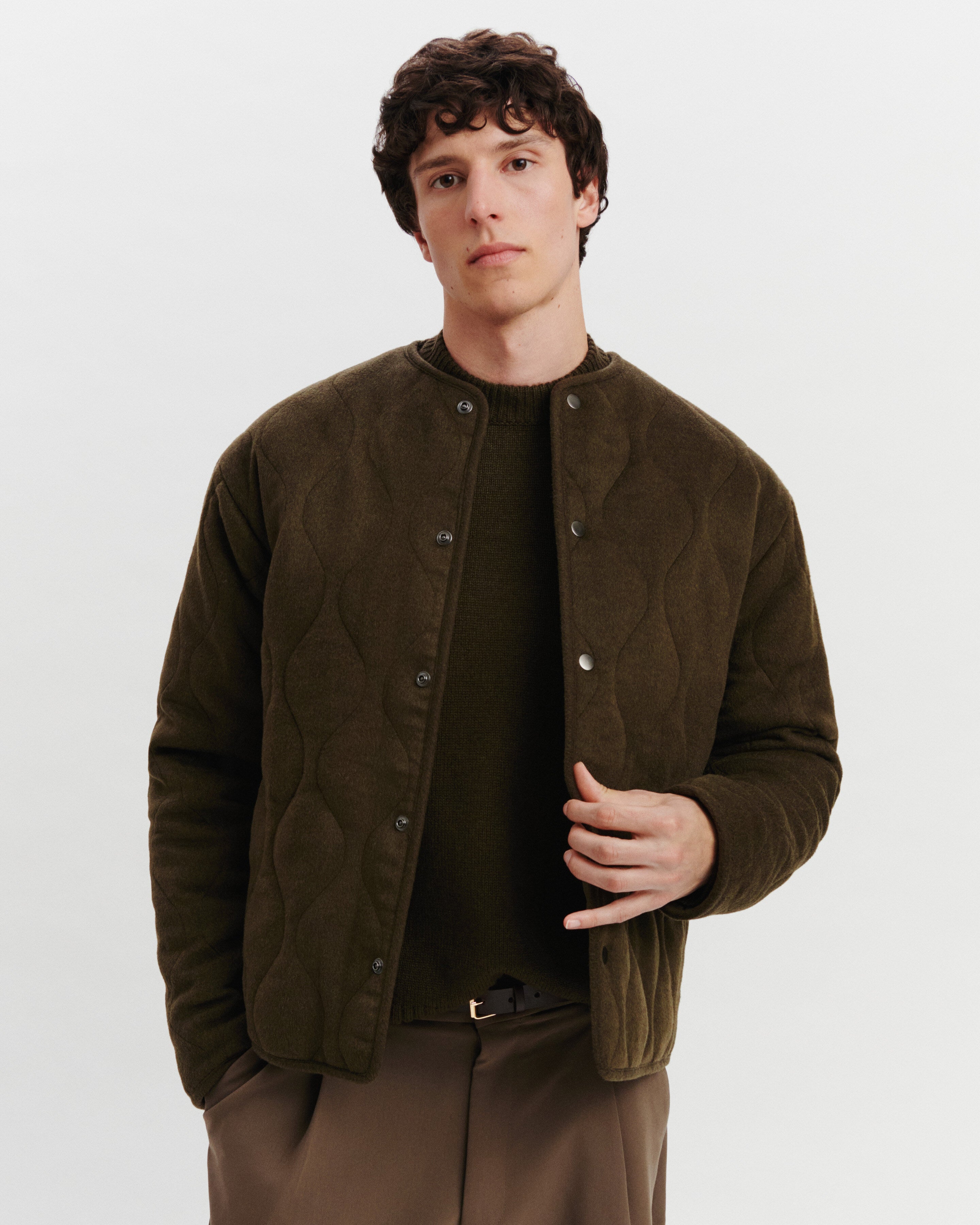Blouson matelassé réversible