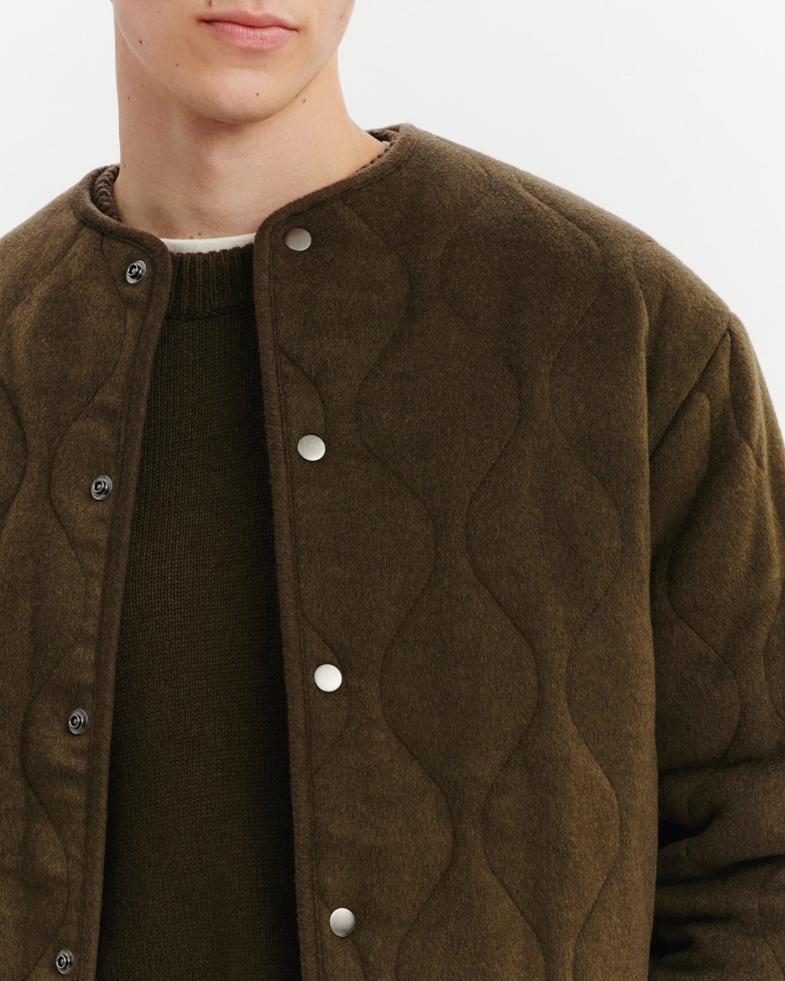 Blouson matelassé réversible