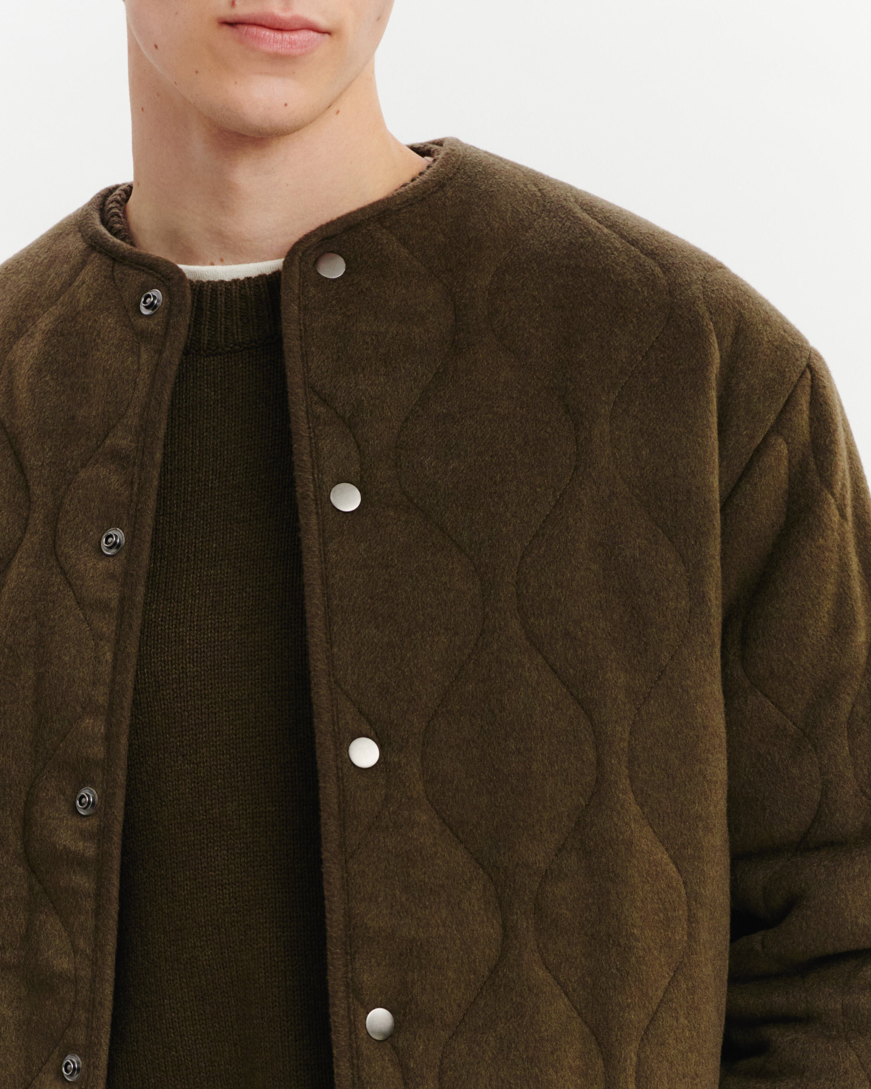 Blouson matelassé réversible