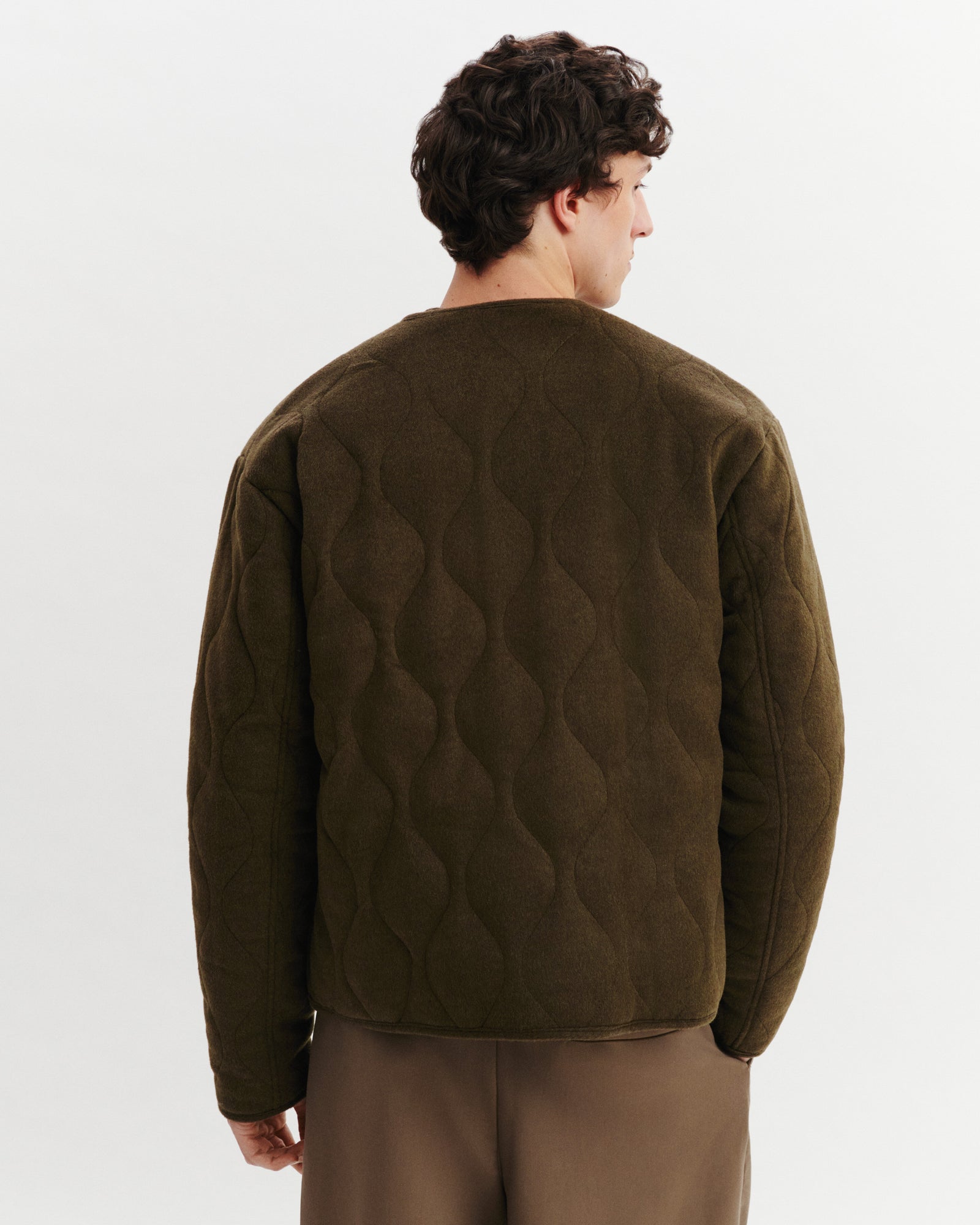 Blouson matelassé réversible