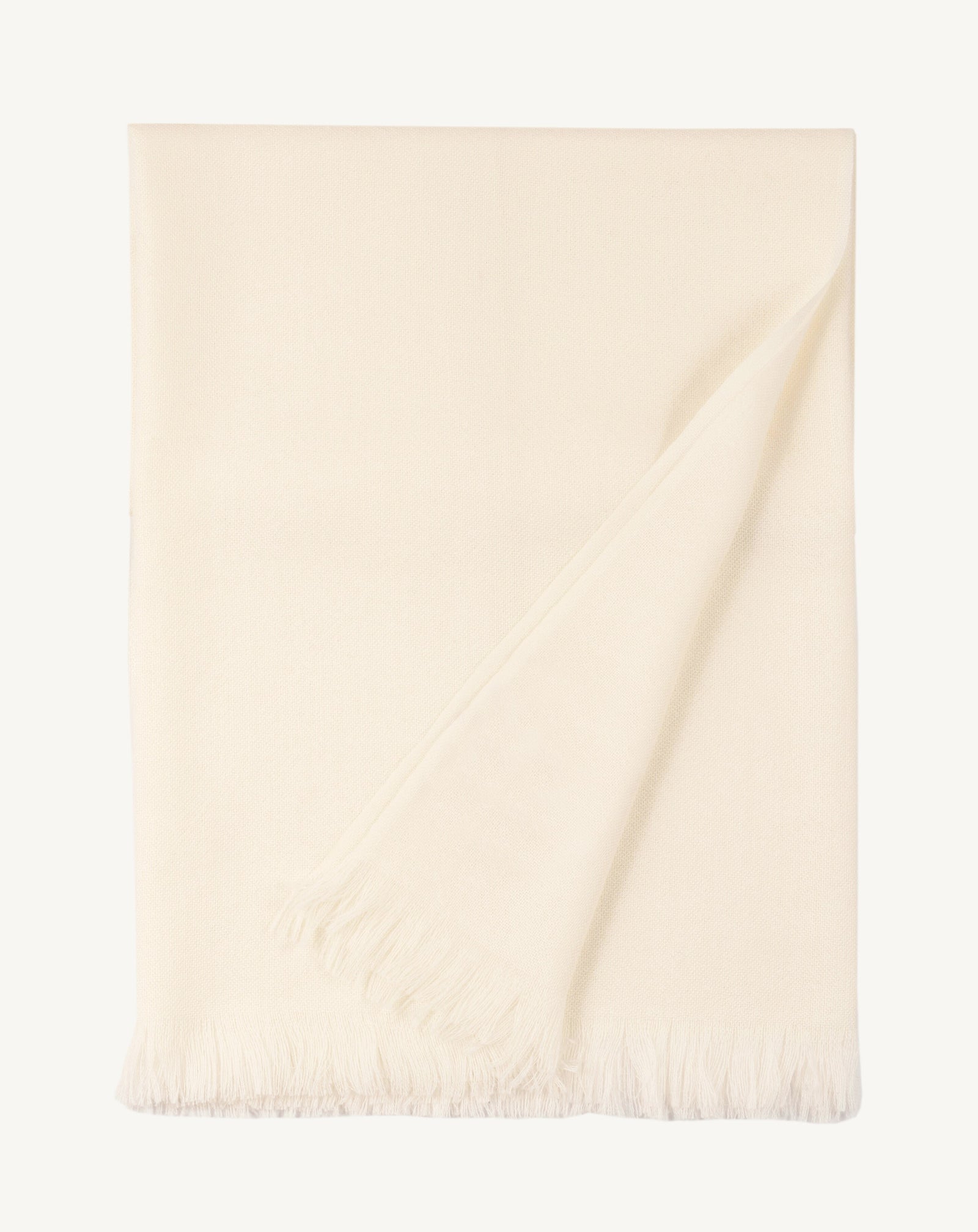 Étole voile de cachemire-NATUREL-100% CACHEMIRE