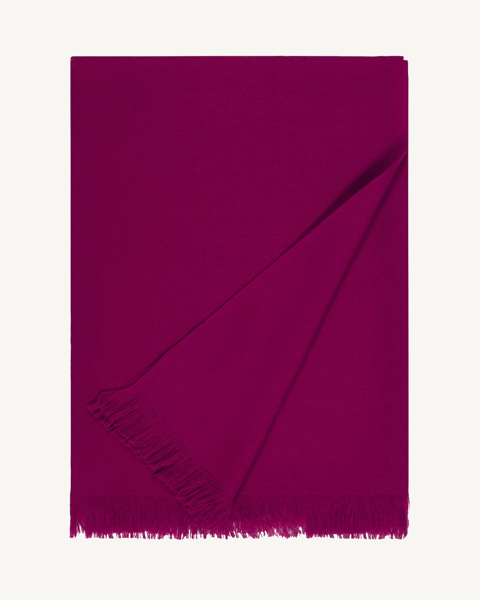 Etole en voile -POURPRE-100% cachemire