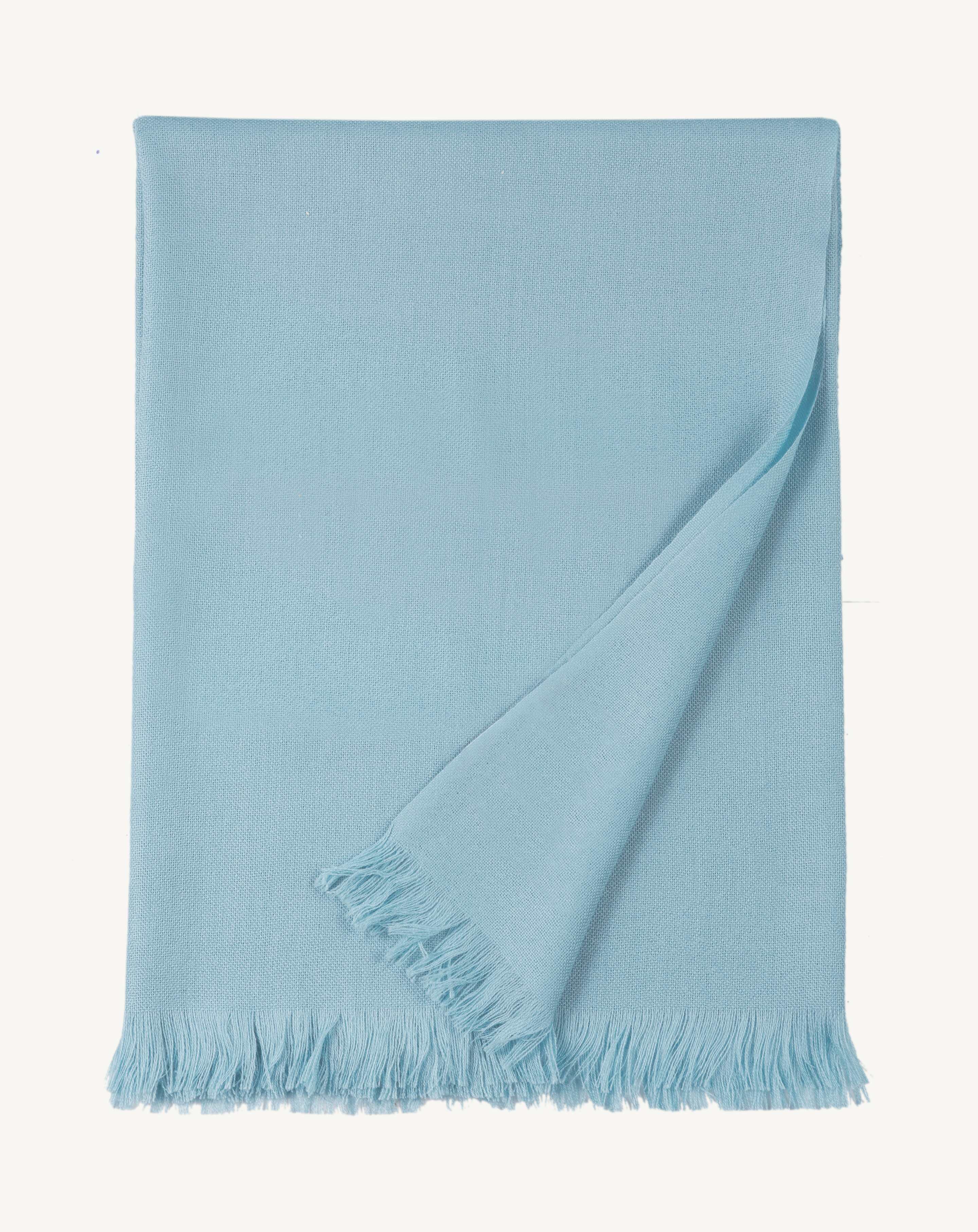 Etole en voile-BLEU HERON-100% cachemire