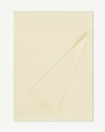 Etole en voile-JAUNE PRIMEVERE-100% cachemire