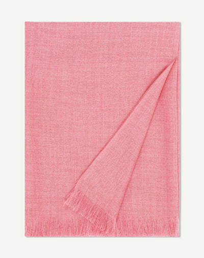 Etole en voile-ROSE CAMEO-100% cachemire